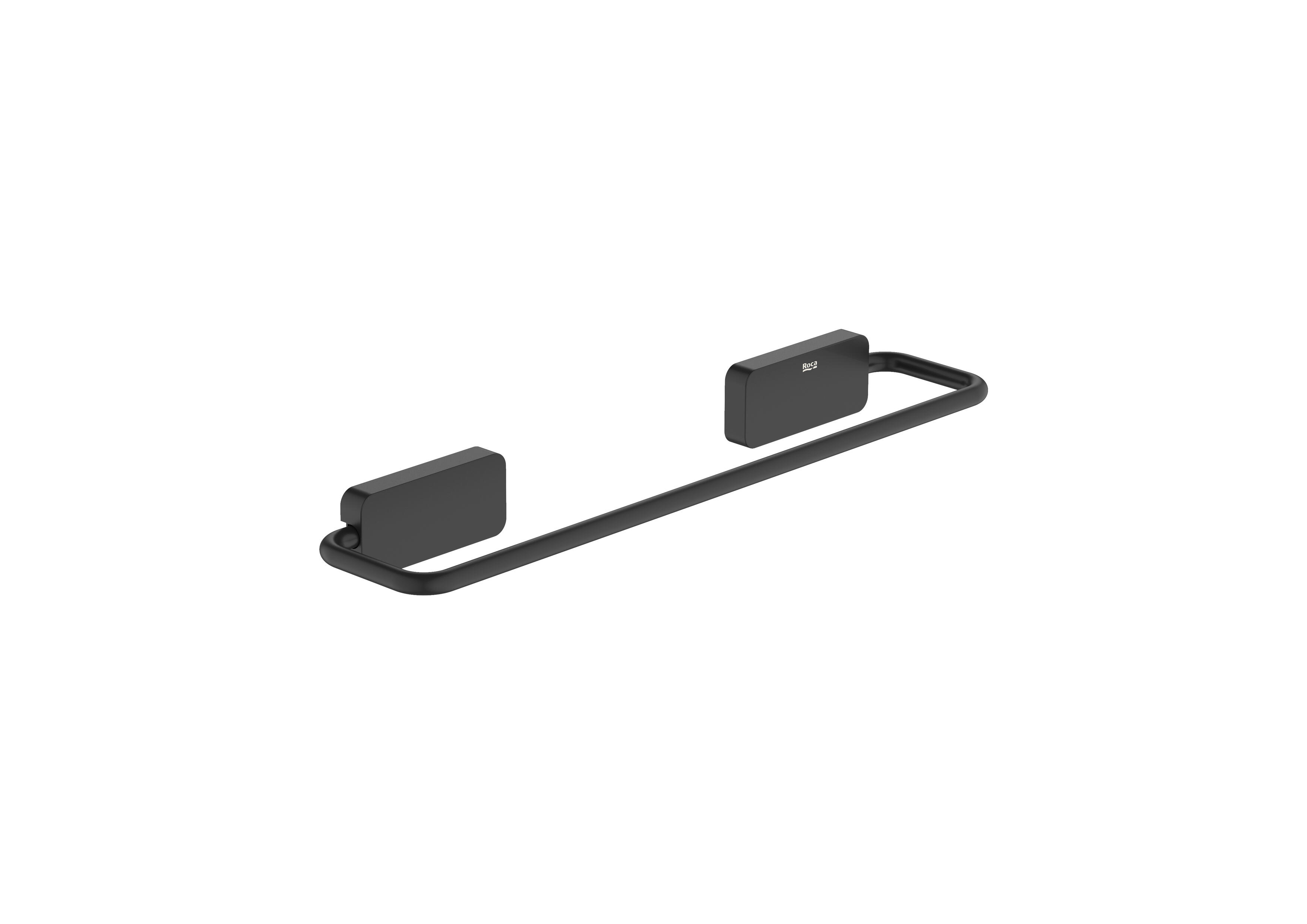 Toallero atornillar roca legacy negro 3.2x6.5 cm
