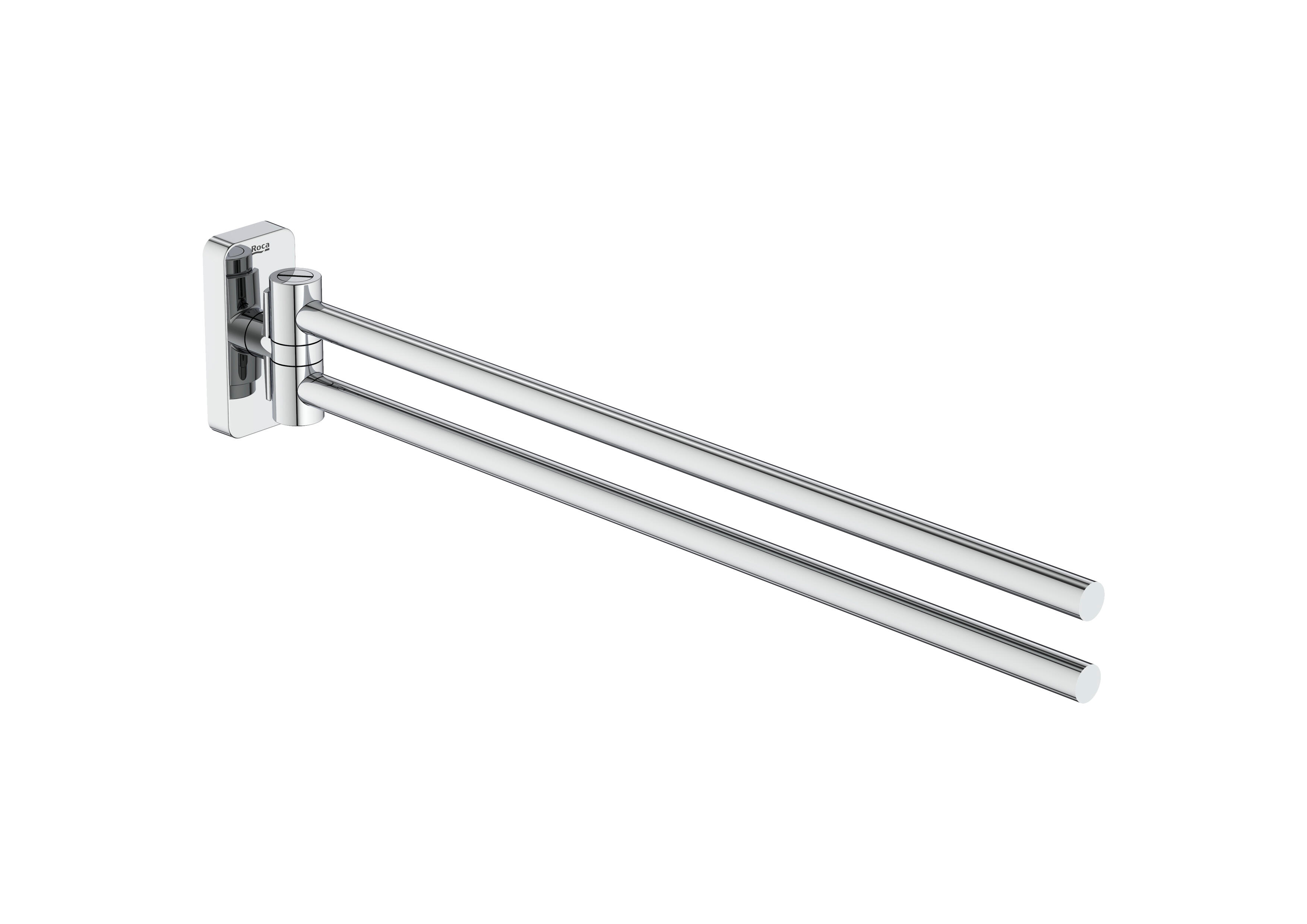 Toallero legacy cromado 37.6x7.2 cm