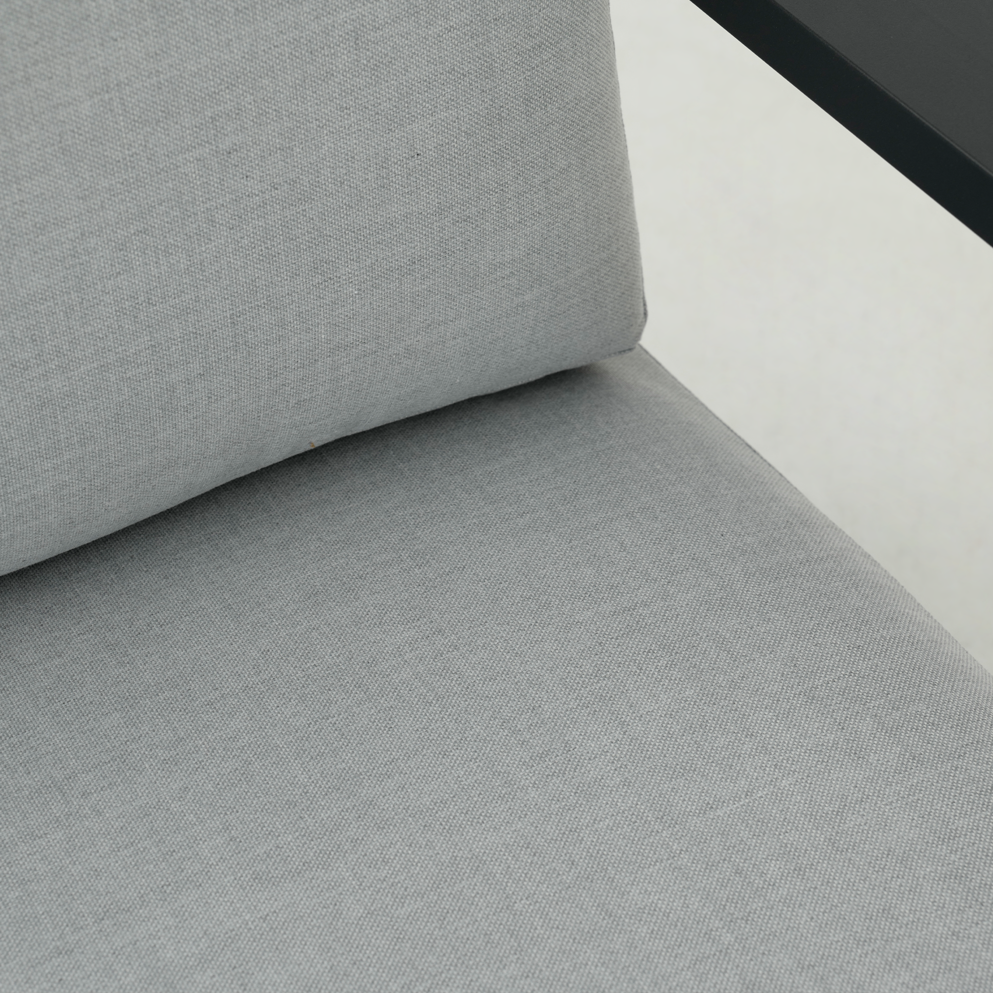 Canapé 3 personnes en aluminium gris Athena NATERIAL - 7