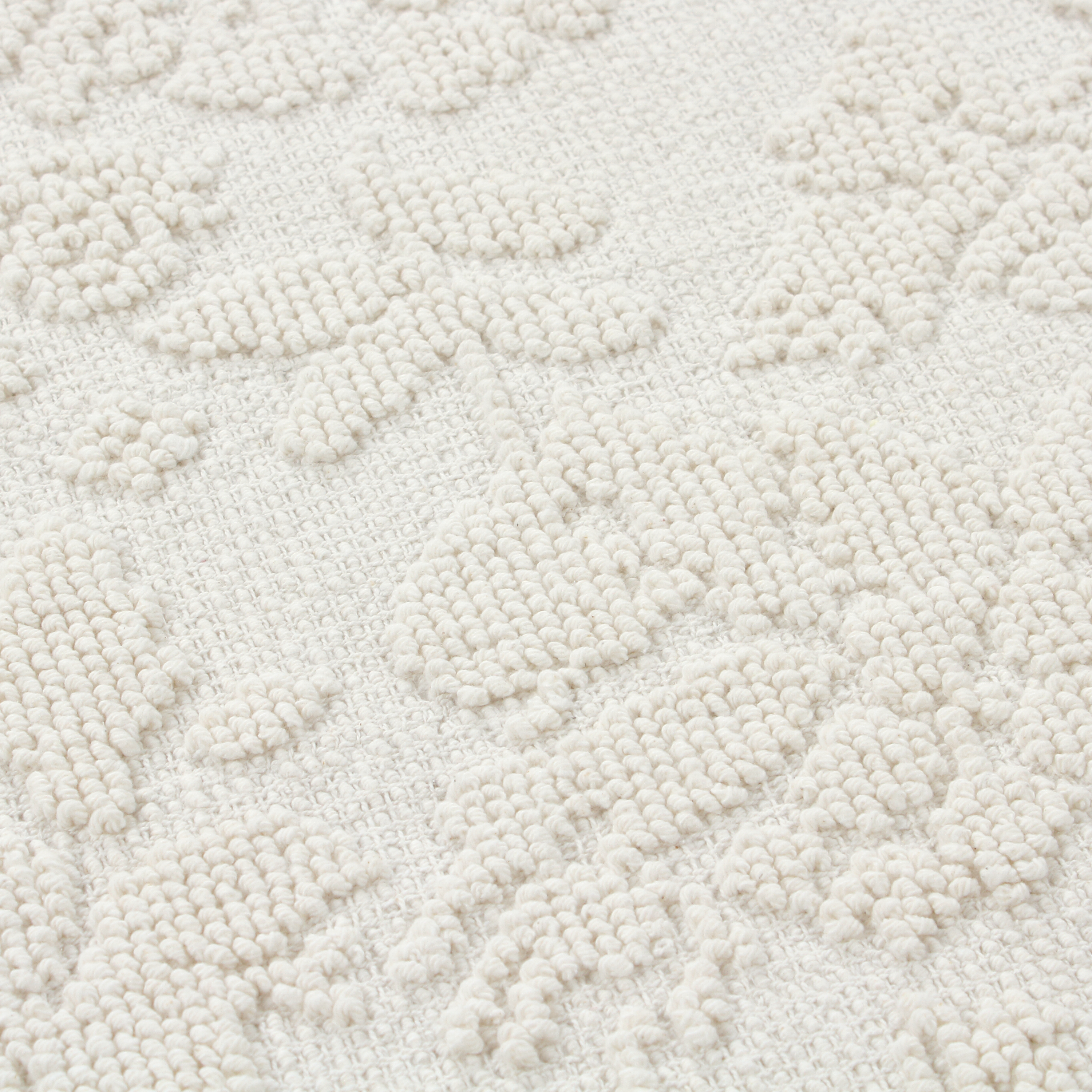 Tapis de bain l.50 x L.80 cm blanc Charm SENSEA - 2