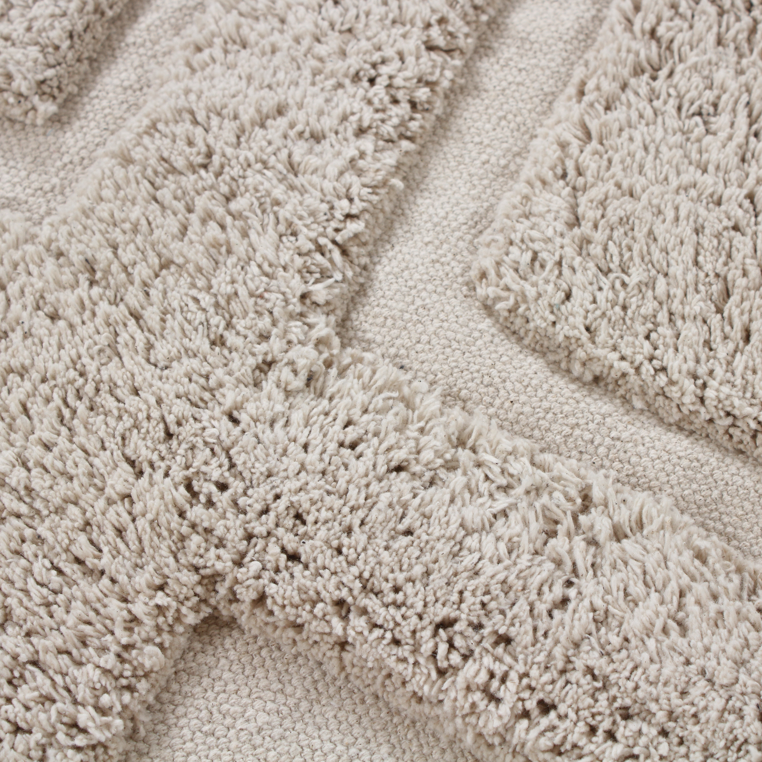 Tapis de bain l.50 x L.90 cm beige Gatsby SENSEA - 2