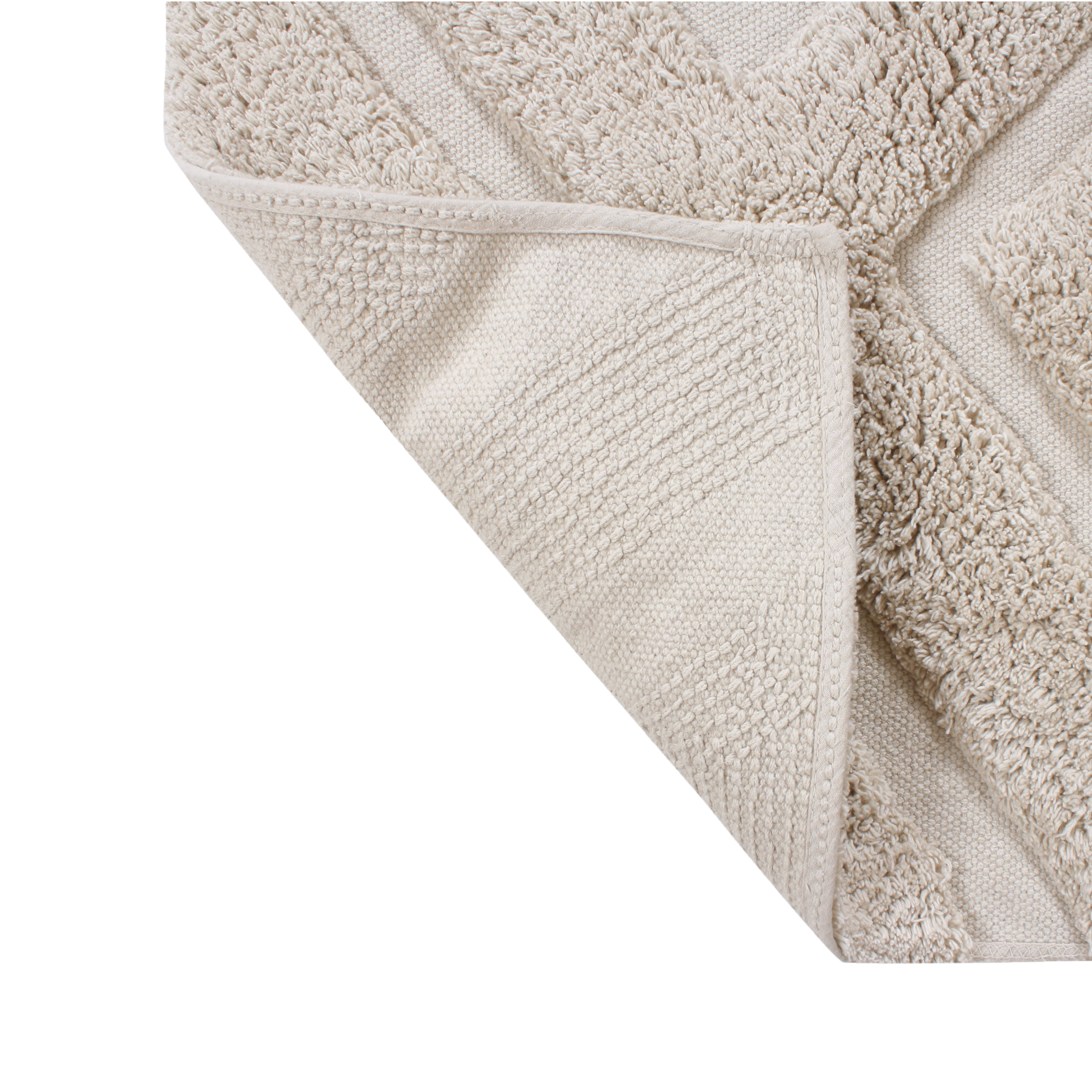 Tapis de bain l.50 x L.90 cm beige Gatsby SENSEA - 3