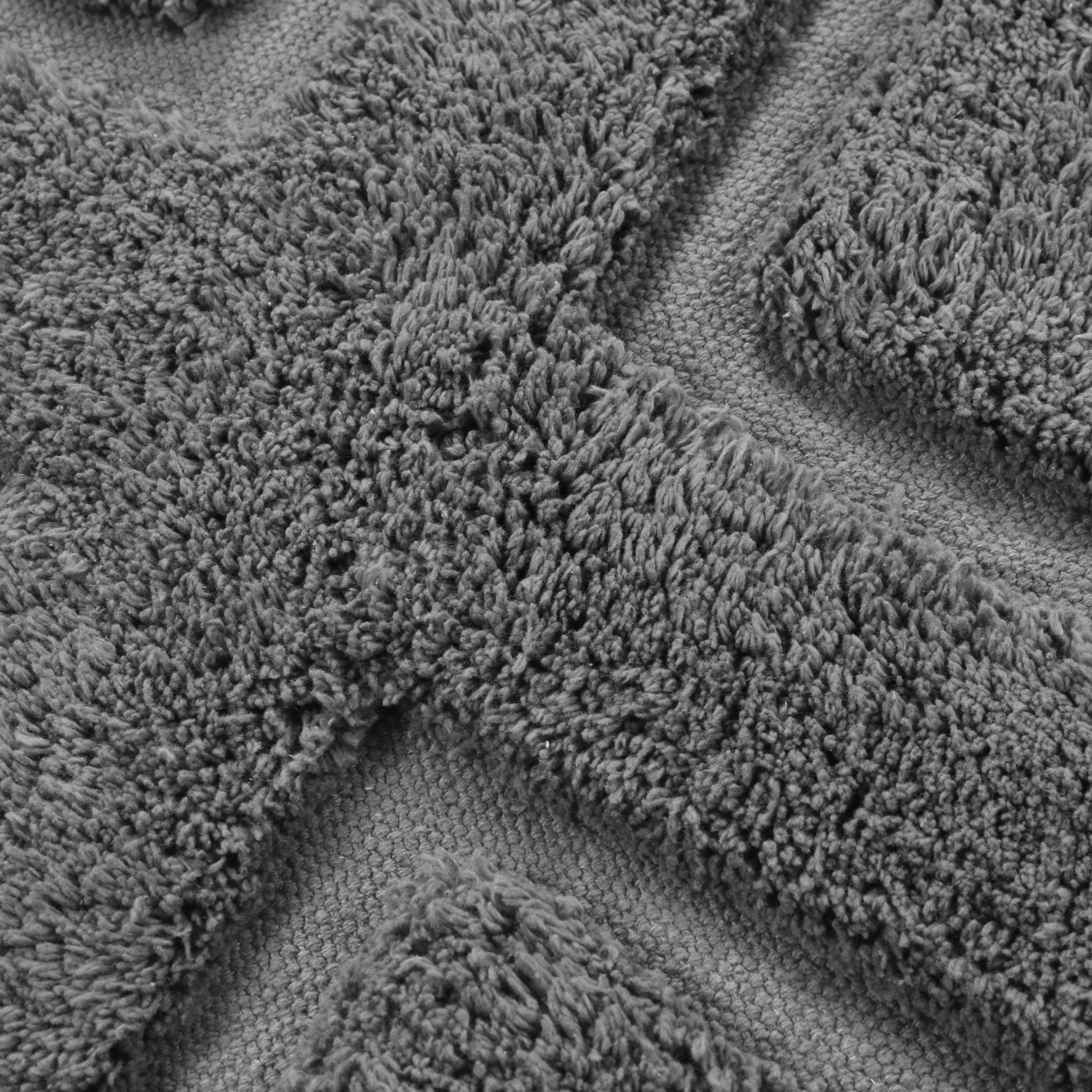 Tapete de casa de banho 50x90 cm cinzento Sensea Gatsby - 7