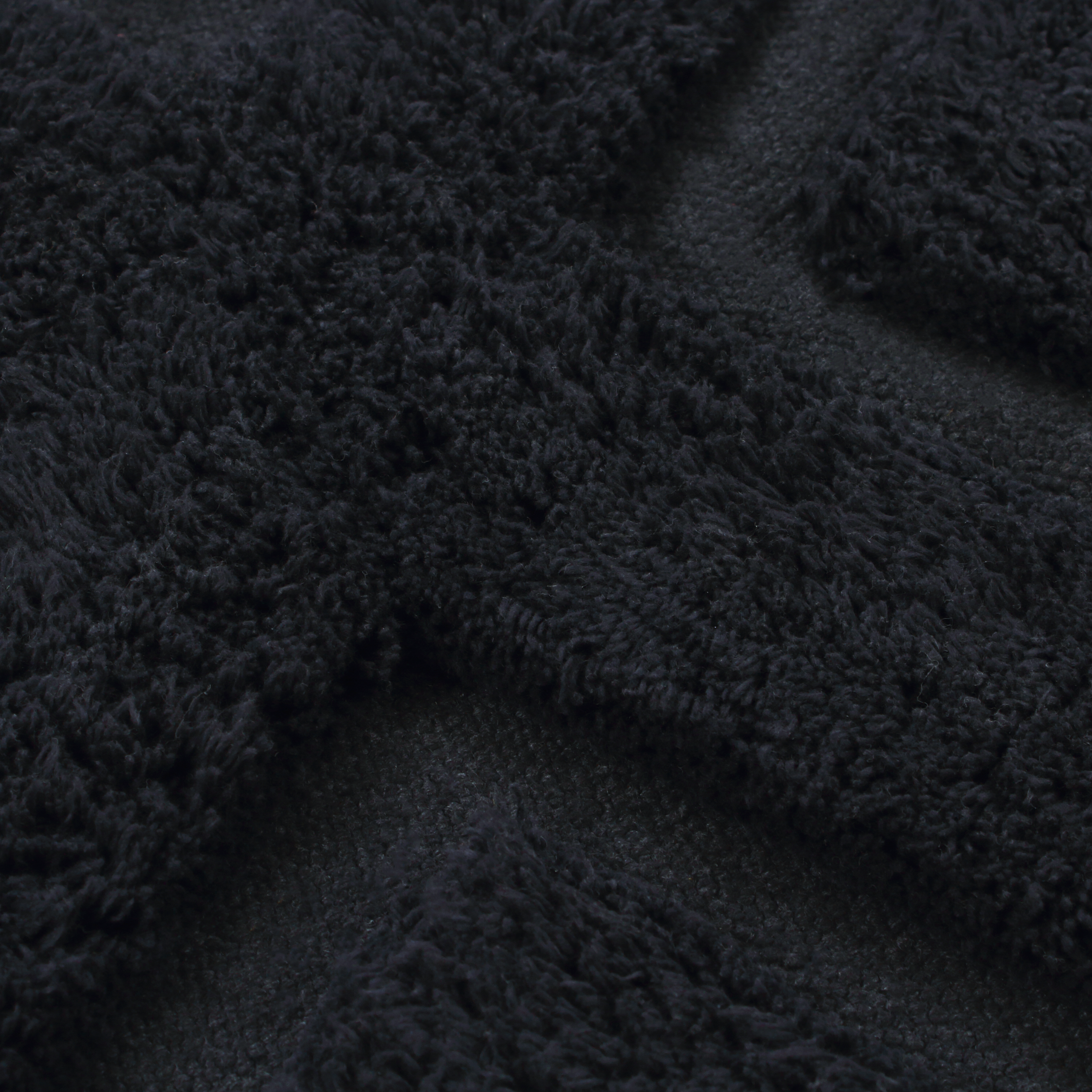 Tapis de bain l.50 x L.90 cm noir Gatsby SENSEA - 2