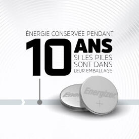 Lot de 4 piles CR2032 / DL2032, ENERGIZER - 3