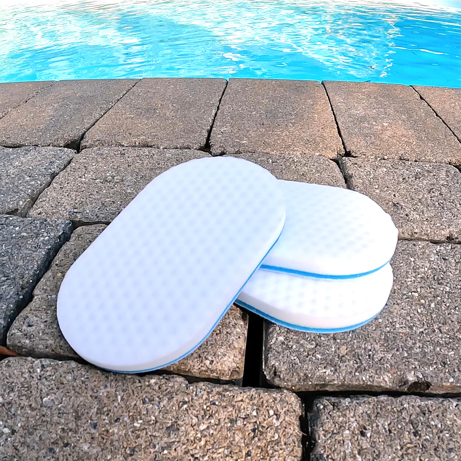 Recarga de esponja para escova de limpeza 3 unidades Naterial - 2