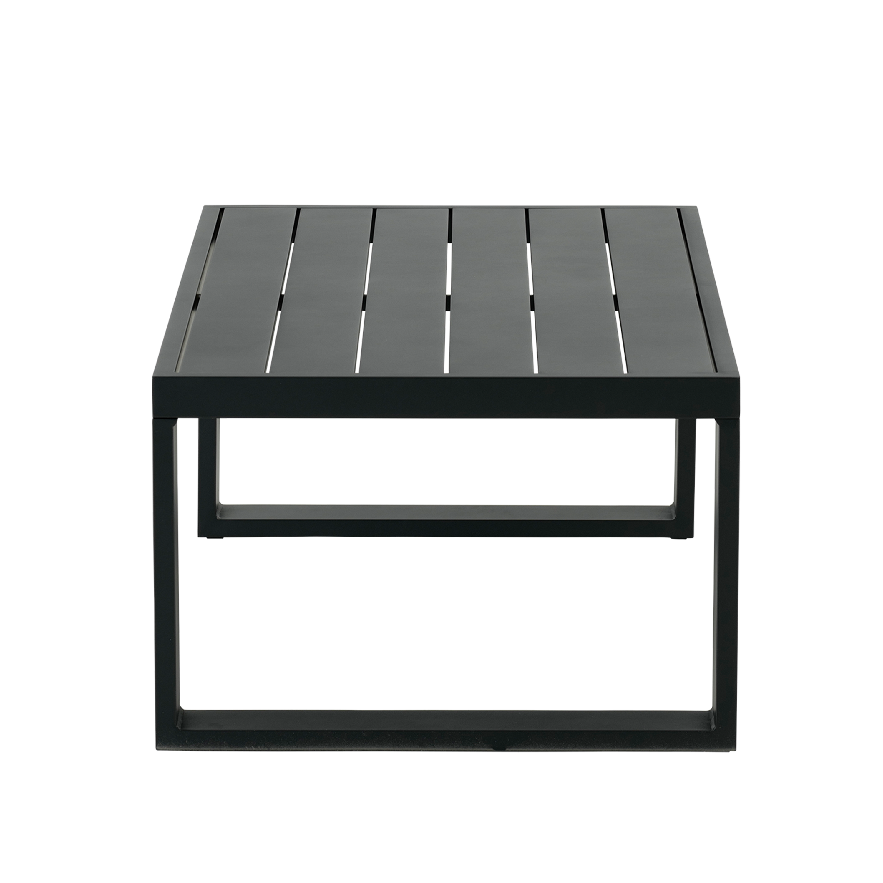 Table basse en aluminium, gris Athena NATERIAL - 4