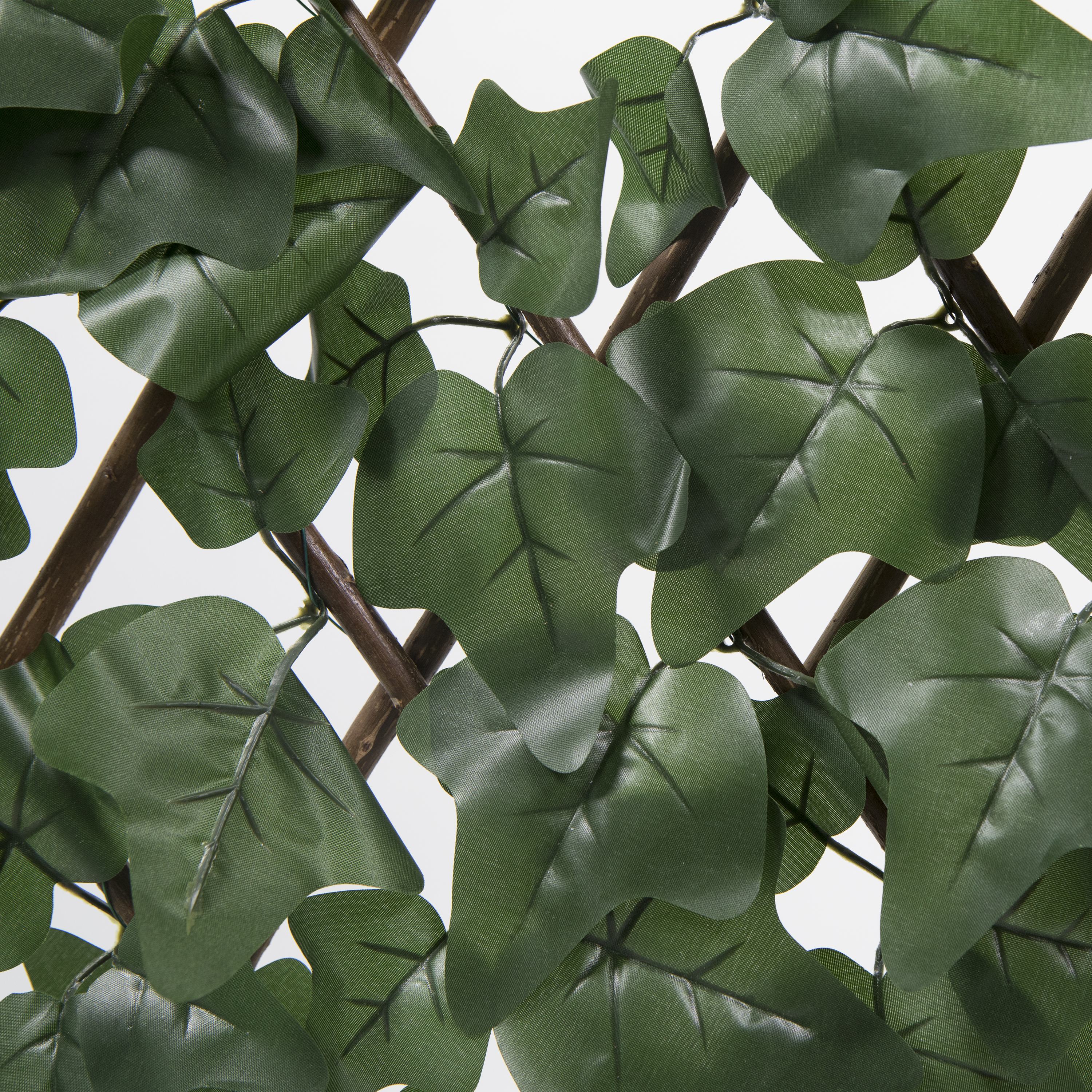 Celosía extensible de rattan en hojas de hiedra 1 x 2 m - 5