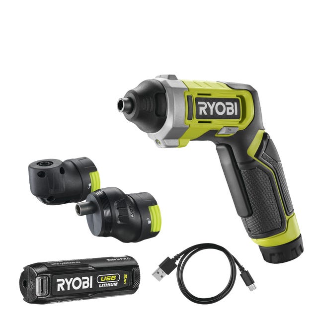 RYOBI Wkrętak litowy RSD4-120TA2 4V USB Amazon Exclusive