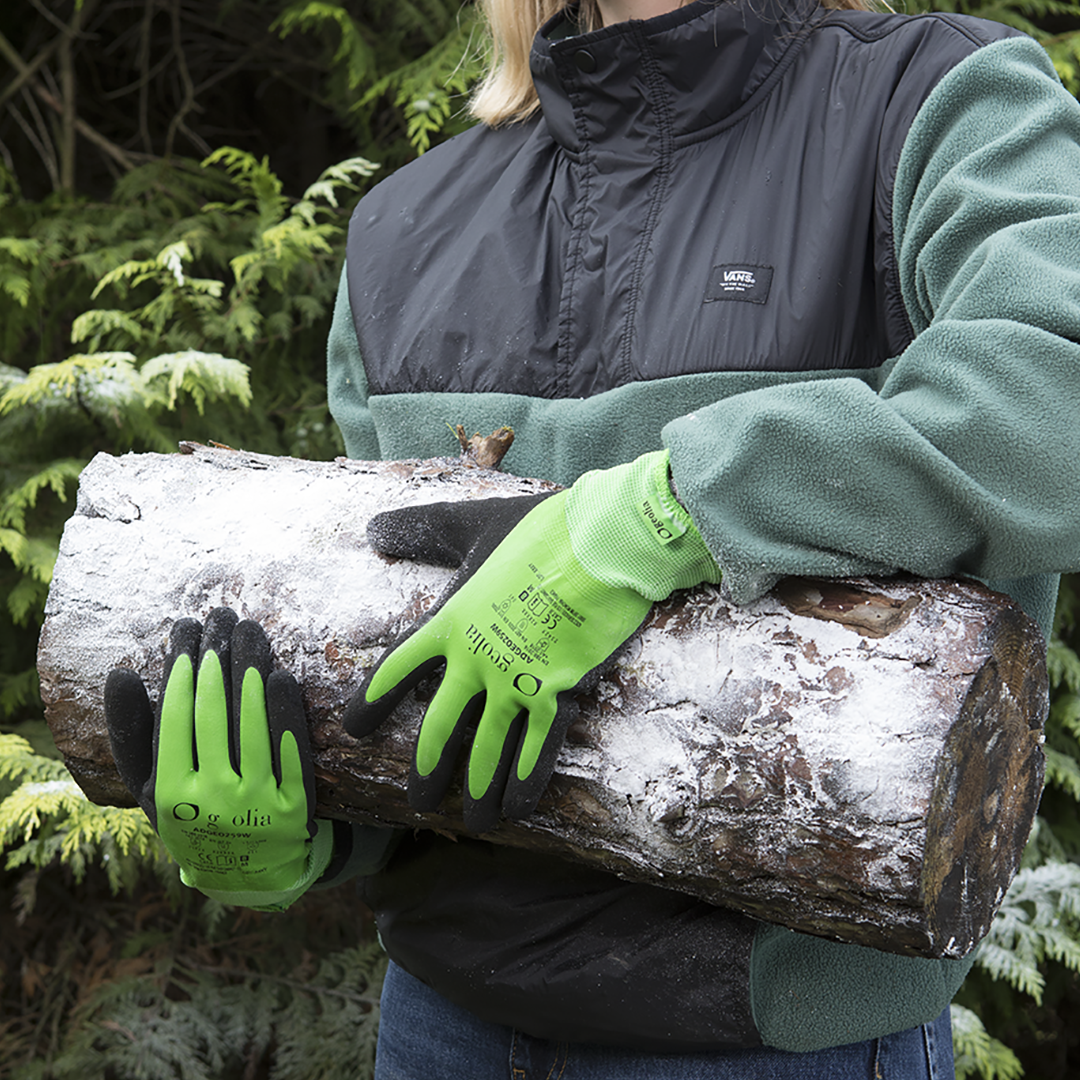 Paire de  gants pour les travaux de jardinage latex, T 8 GEOLIA - 2