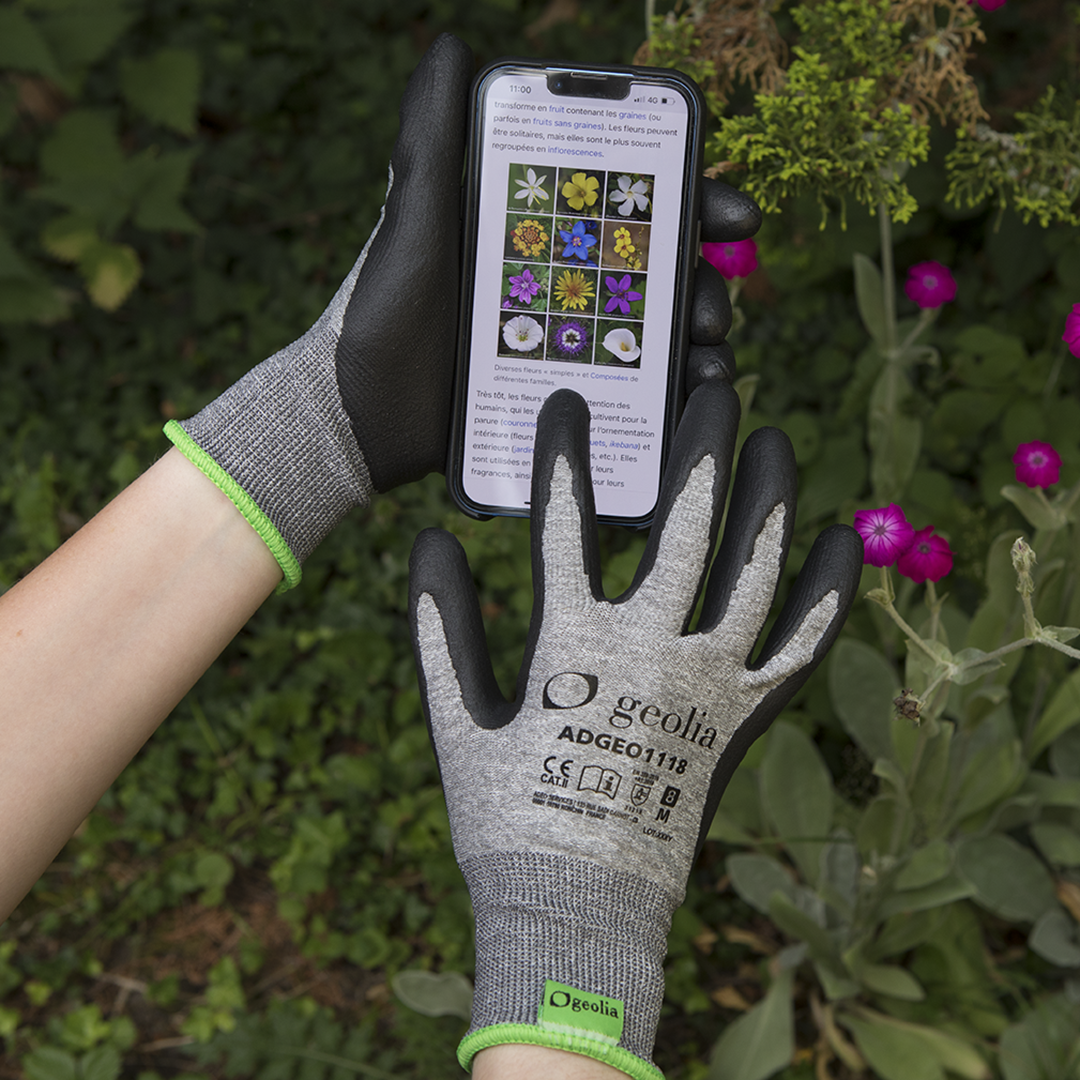 Guante jardín poliéster T 10XL GEOLIA - 2