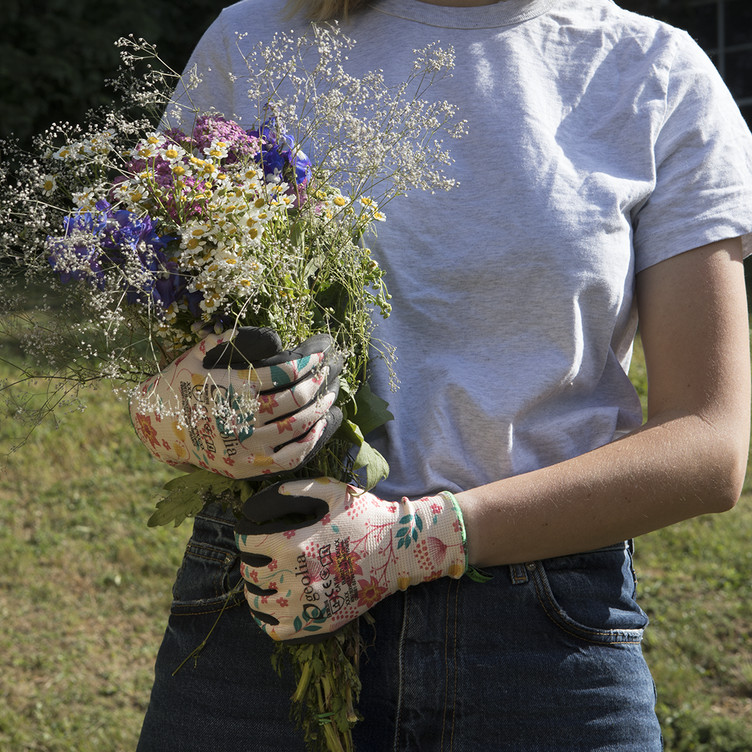 Guanto GEOLIA G1000-8 in schiuma di lattice Tg 8 1 paia - 2