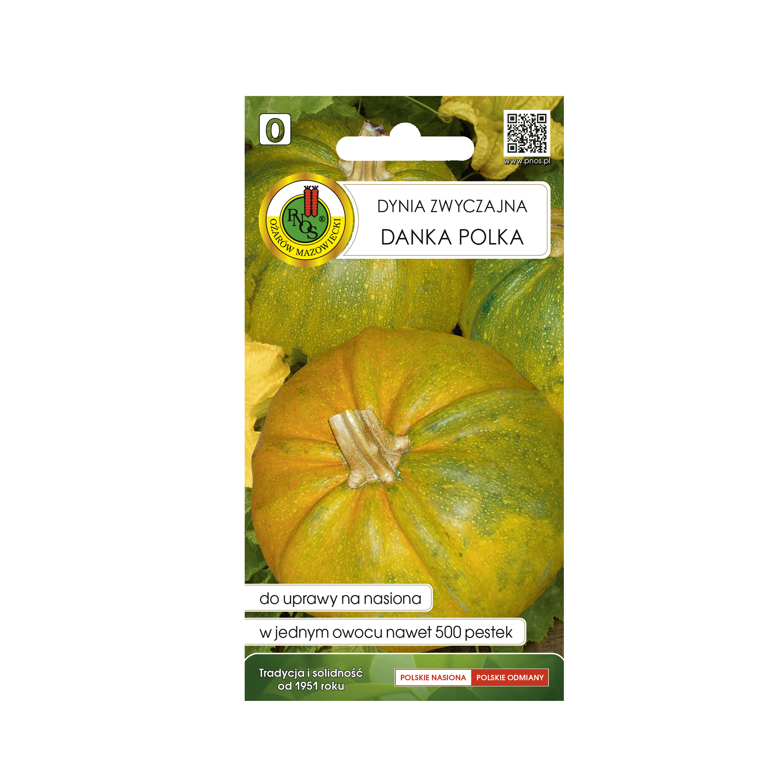 Dynia zwyczajna Danka Polka nasiona 2 g Pnos