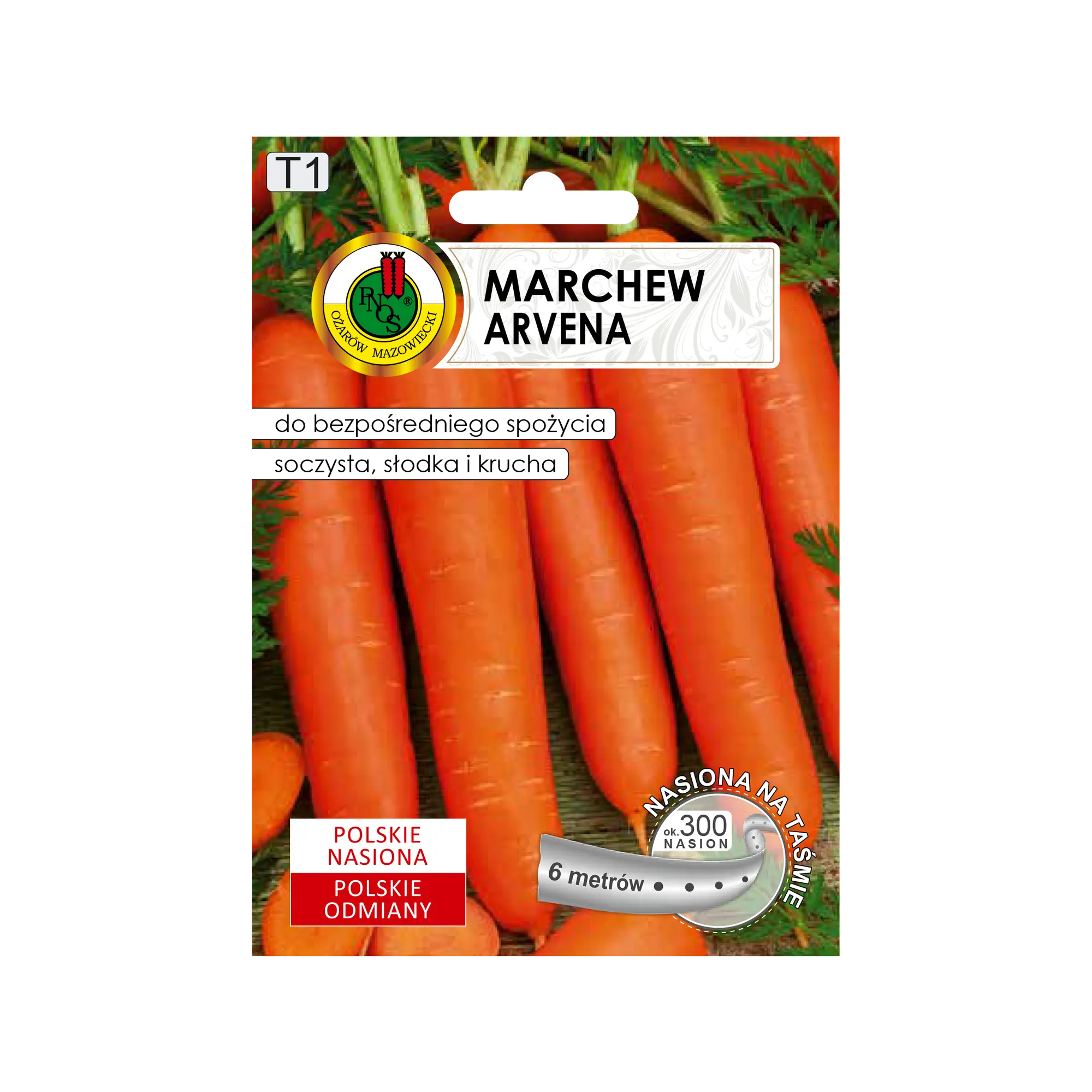 Marchew jadalna Arvena nasiona Pnos