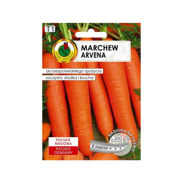 Marchew jadalna Arvena nasiona Pnos