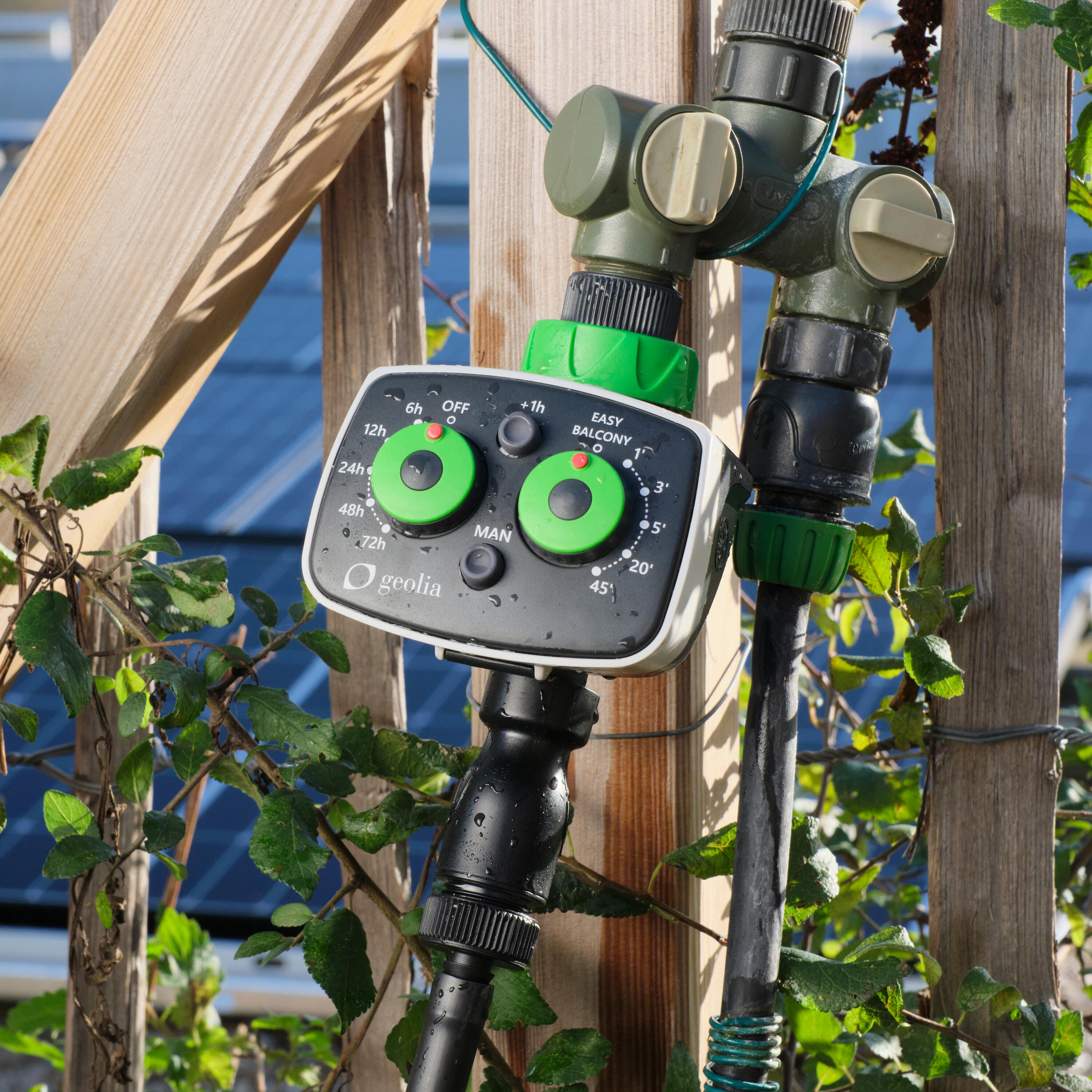 Geolia-eficiência-programador-manual-da-torneira-de-av até a barra zero  - 0