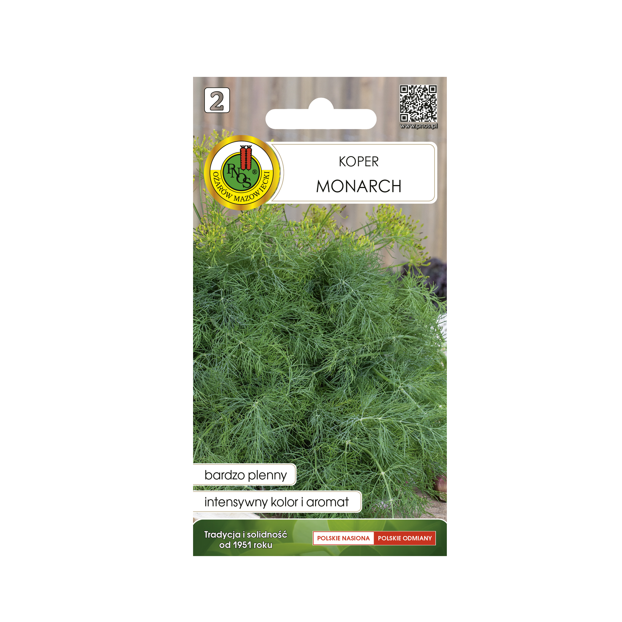 Koper ogrodowy Monarch nasiona Pnos