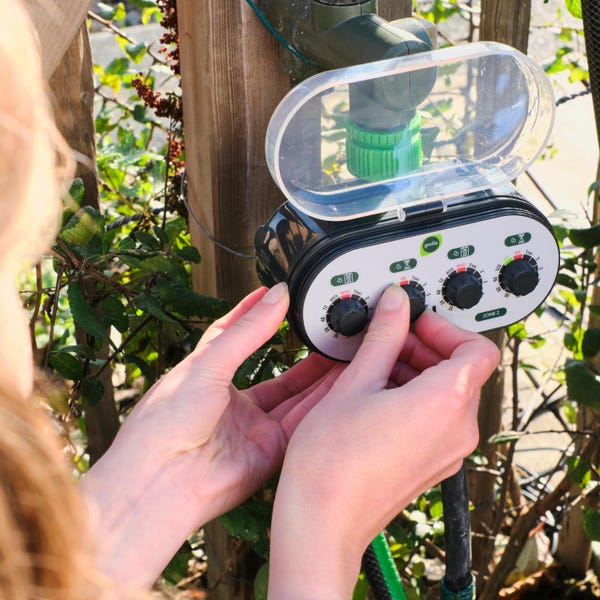 Programmateur manuel 2 voies GEOLIA | Leroy Merlin