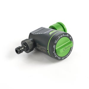 Programmateur D'arrosage 2 Voies Jardibric - Sans Pression, Durée 1min-1h - Plastique Recyclé 29% - Jusqu'à 7 Jours