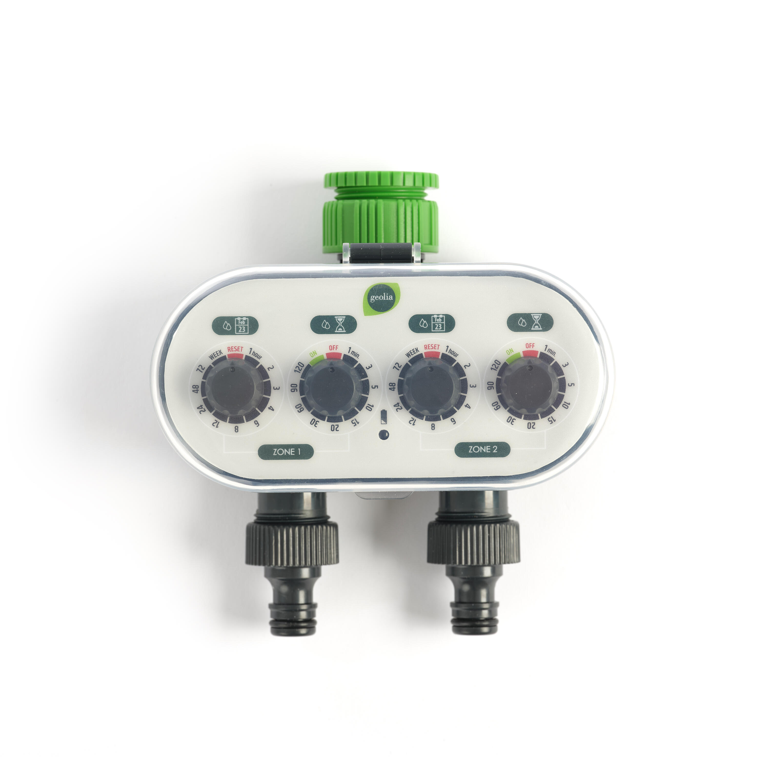 Programmateur manuel 2 voies GEOLIA - 2
