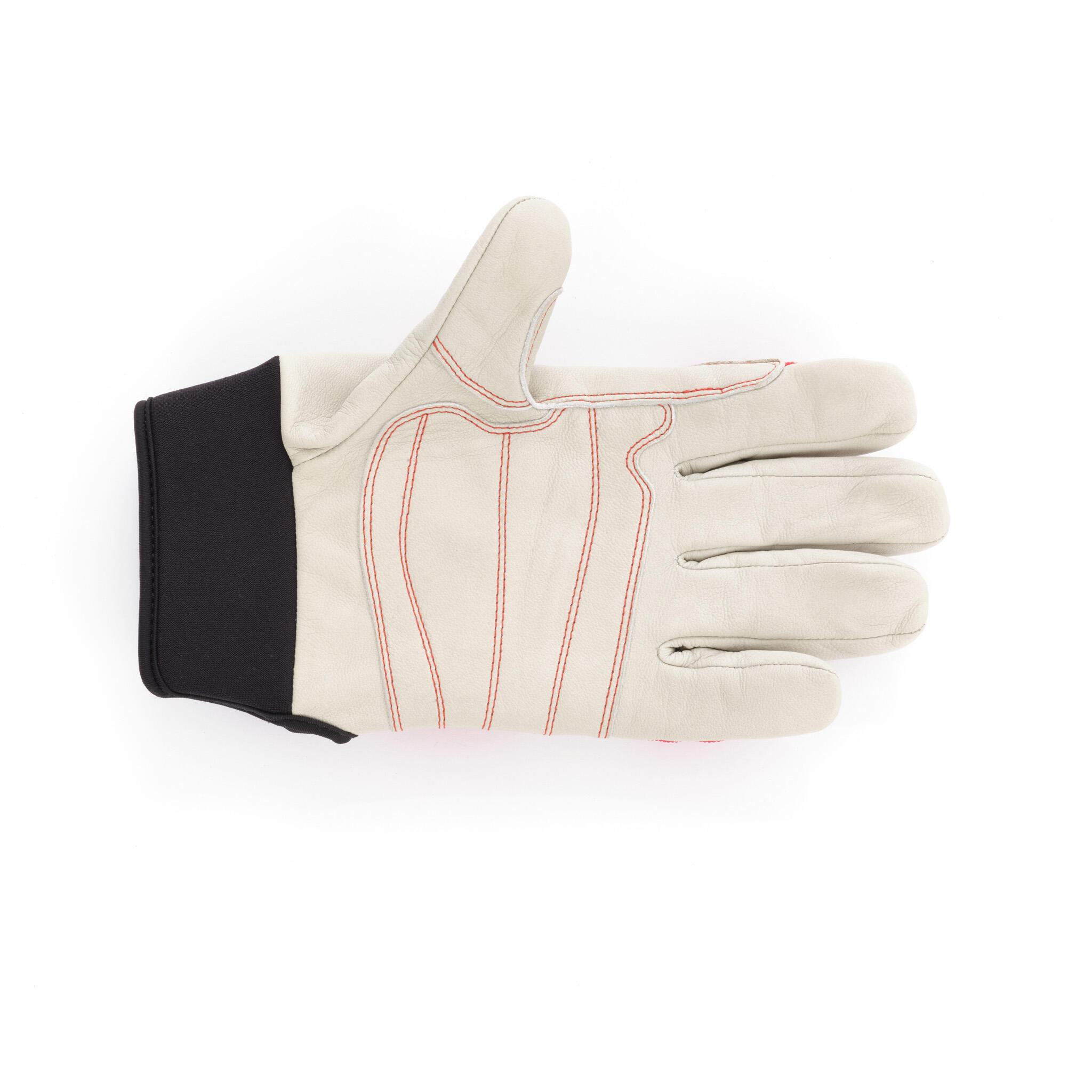 Paire de gants pour les travaux de jardinage cuir, T 9 STERWINS - 4