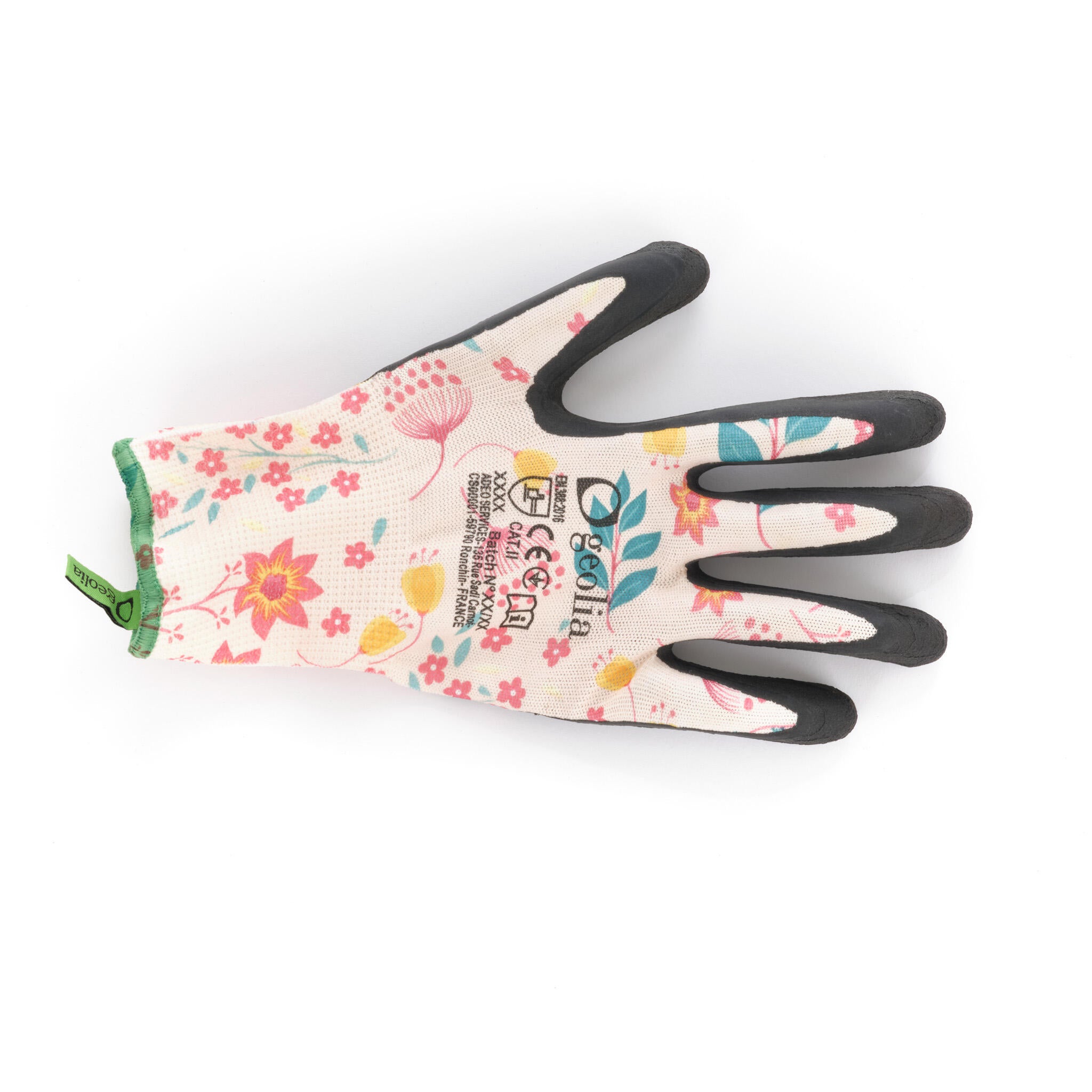 Paire de gants pour les travaux de jardinage mousse de latex, T 6 GEOLIA - 4