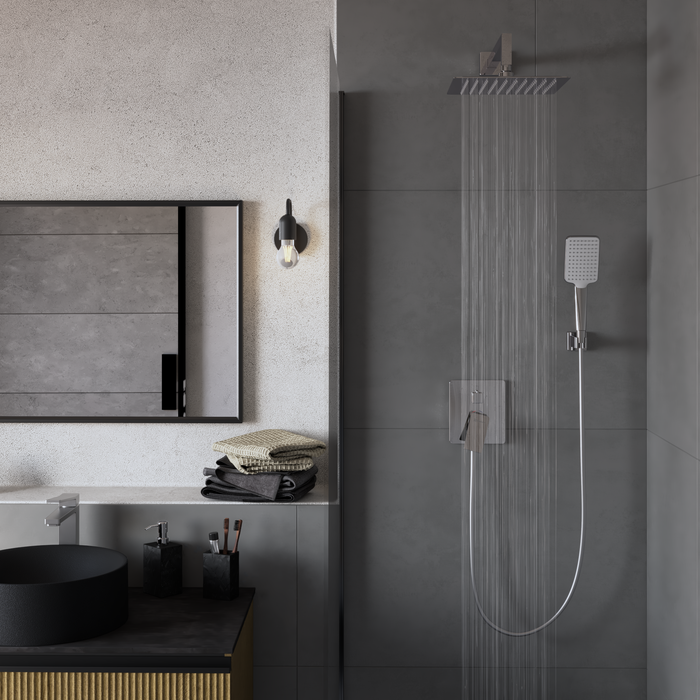 CONJUNTO DUCHE STUDIO EMBUTIR CROMADO