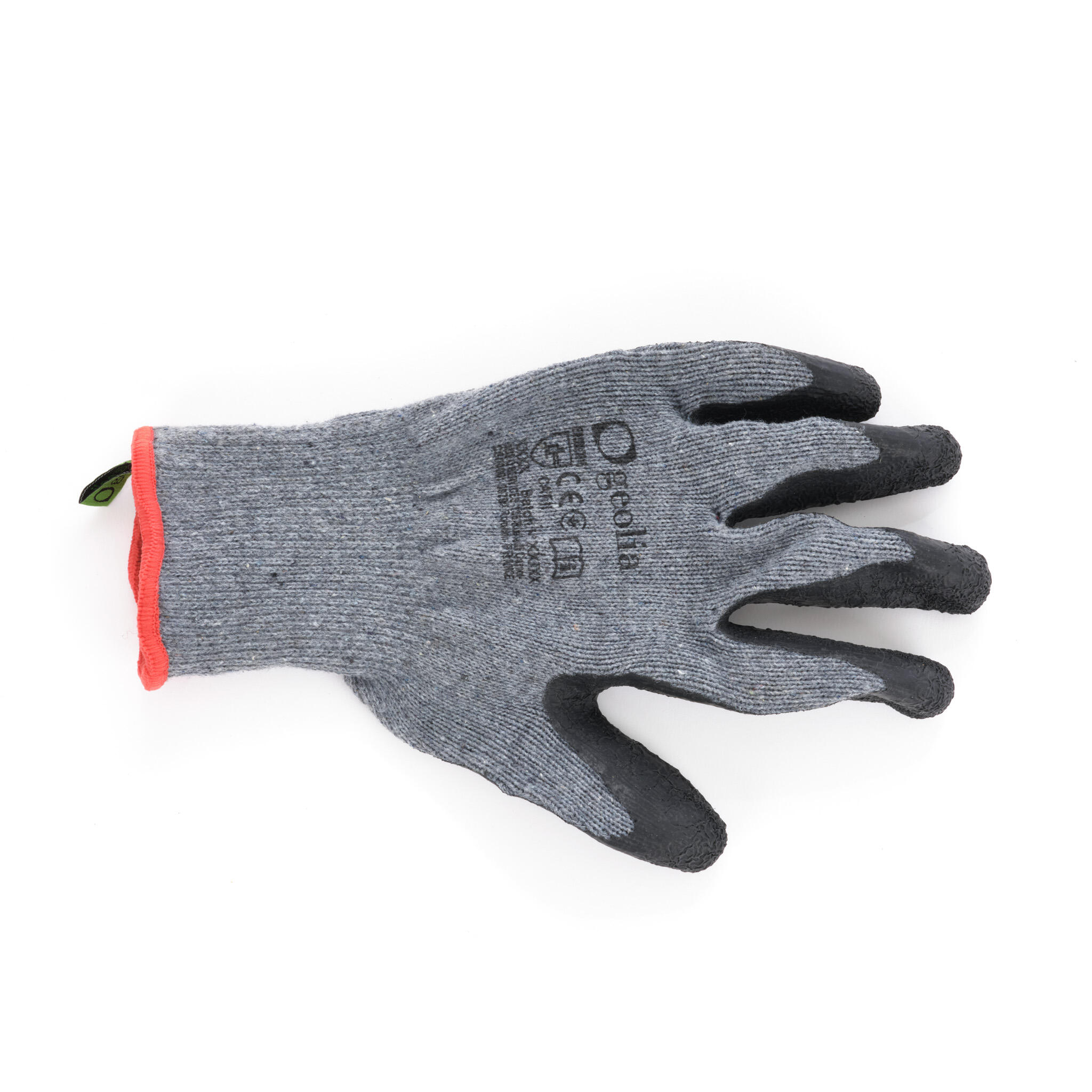Paire de gants pour les travaux de jardinage latex, T unique GEOLIA - 4
