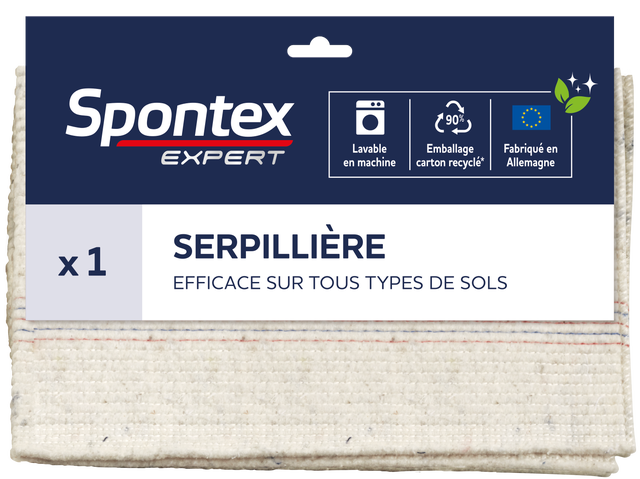 Serpillière en coton pour sols SPONTEX EXPERT