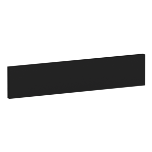 Façade extérieure SPACEO Evo'M Vienne noir H.12,5 pour tiroir H.8 X L.60 cm