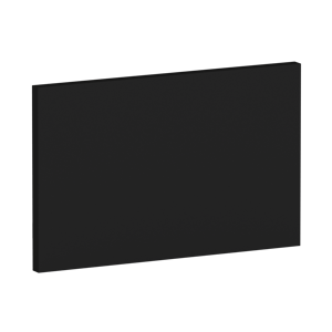 Façade extérieure SPACEO Evo'M Vienne noir H.25,3 pour tiroir H.15 X L.40 cm