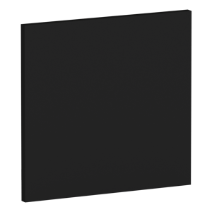 Façade extérieure SPACEO Evo'M Vienne noir H.38,1 pour tiroir H.25 X L.40 cm