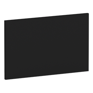 Façade extérieure SPACEO Evo'M Vienne noir H.38,1 pour tiroir H.25 X L.60 cm