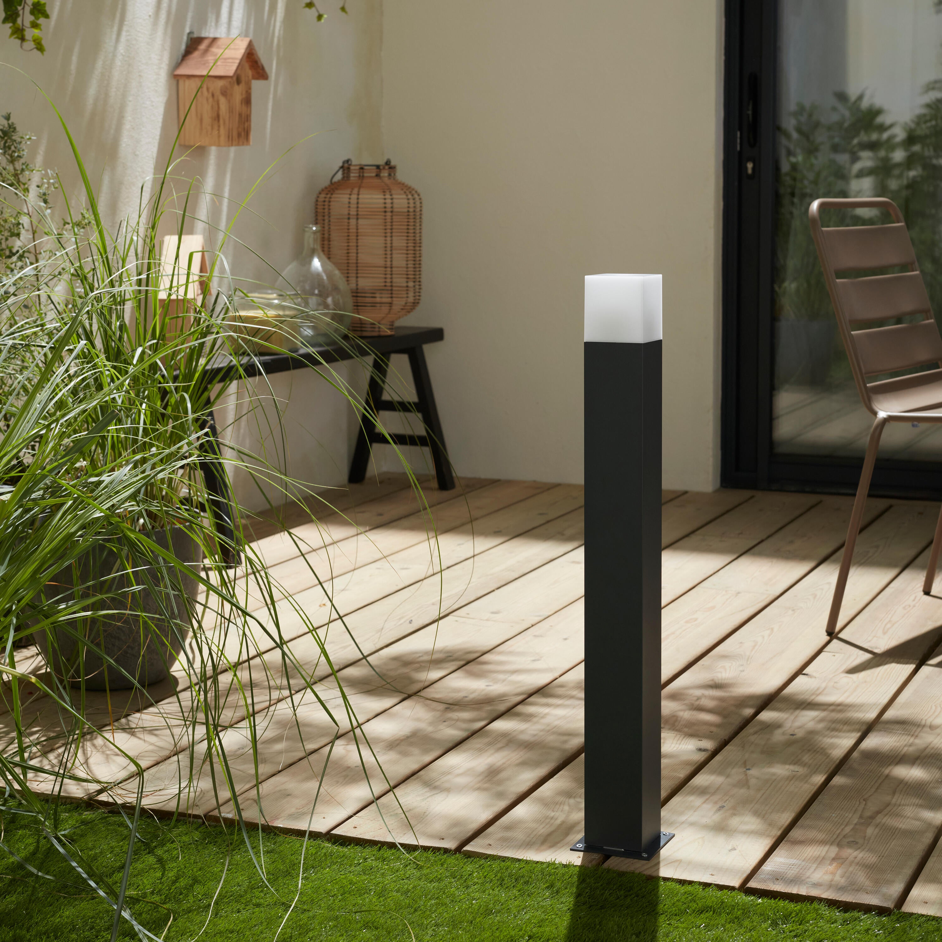 Potelet extérieur E27 max 25W anthracite Cies INSPIRE - 3