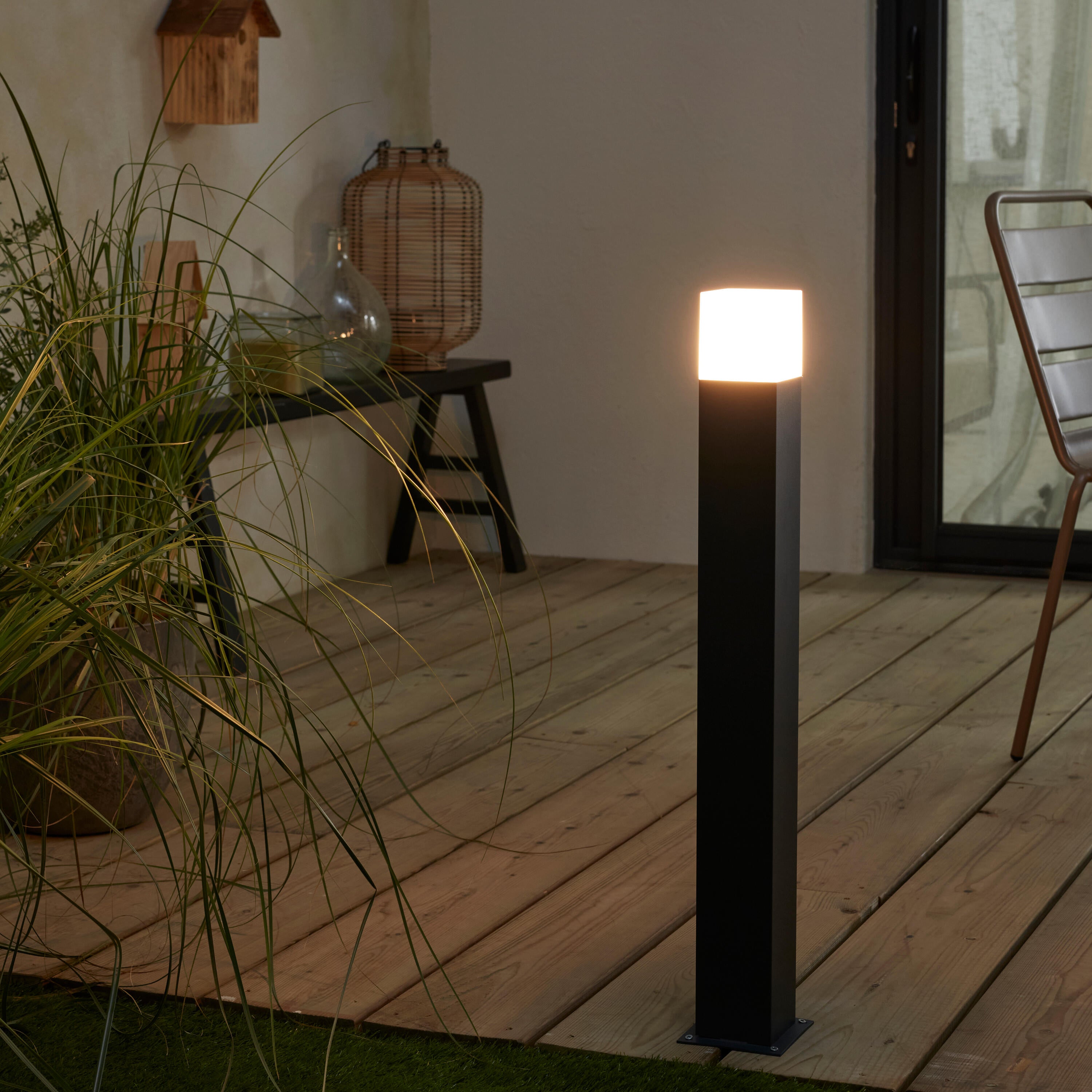 Potelet extérieur E27 max 25W anthracite Cies INSPIRE - 2