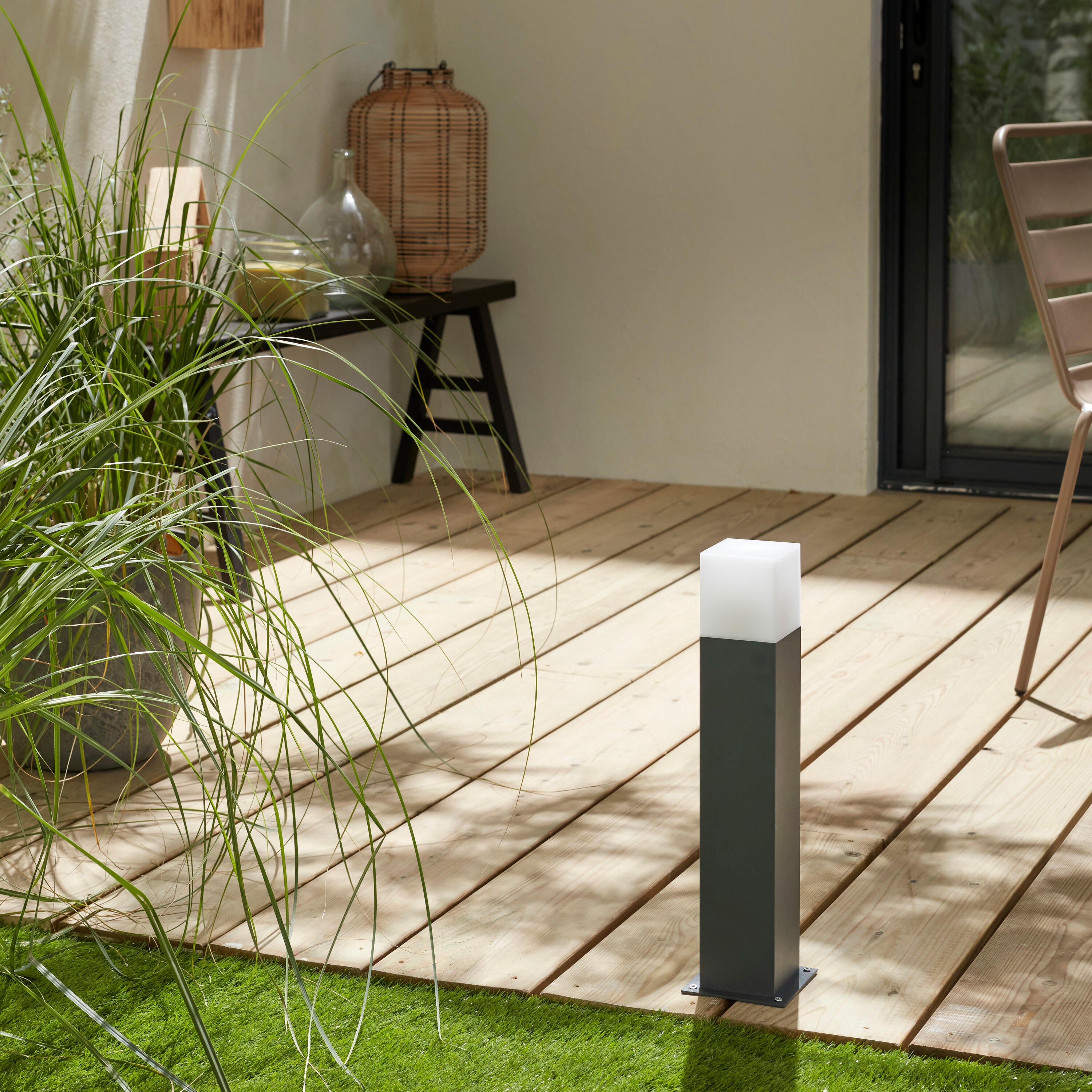 Borne extérieure E27 max 25W anthracite Cies INSPIRE - 3