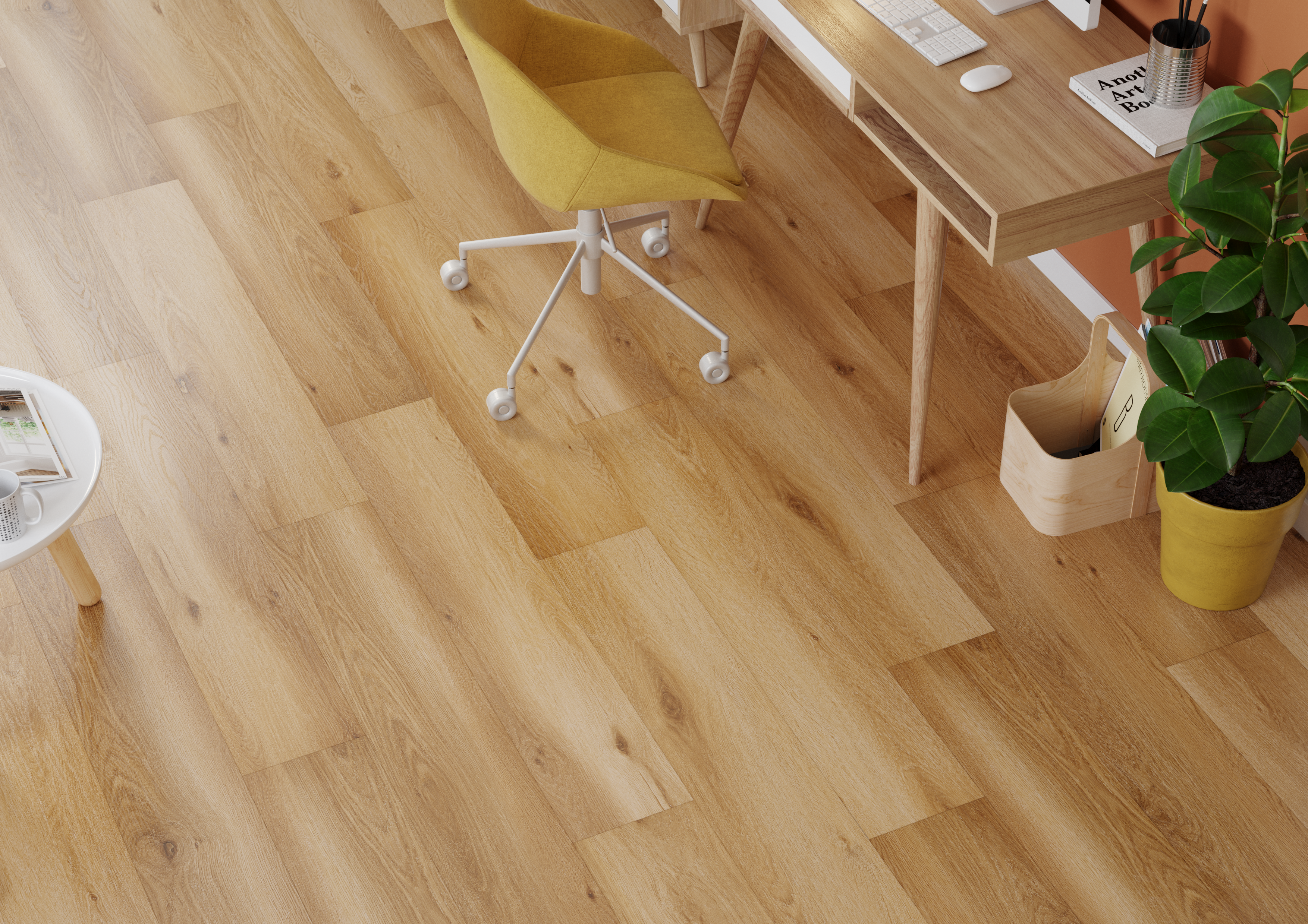 Panele winylowe SPC Floornity Intenso Dąb Verona naturalne drewno - 2