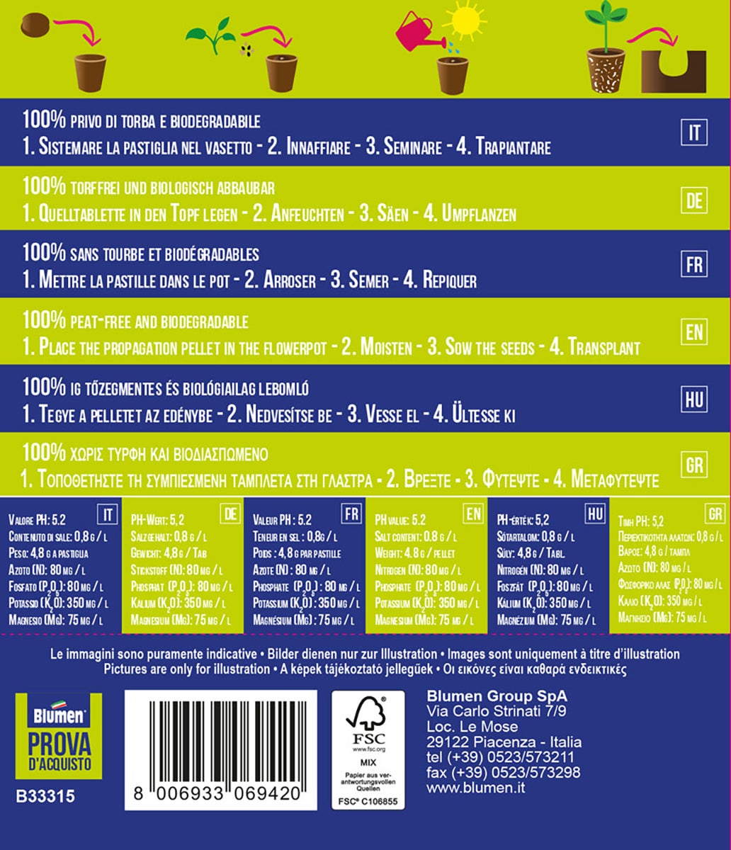 Supporto alla semina starterkit vasi cocco - 2