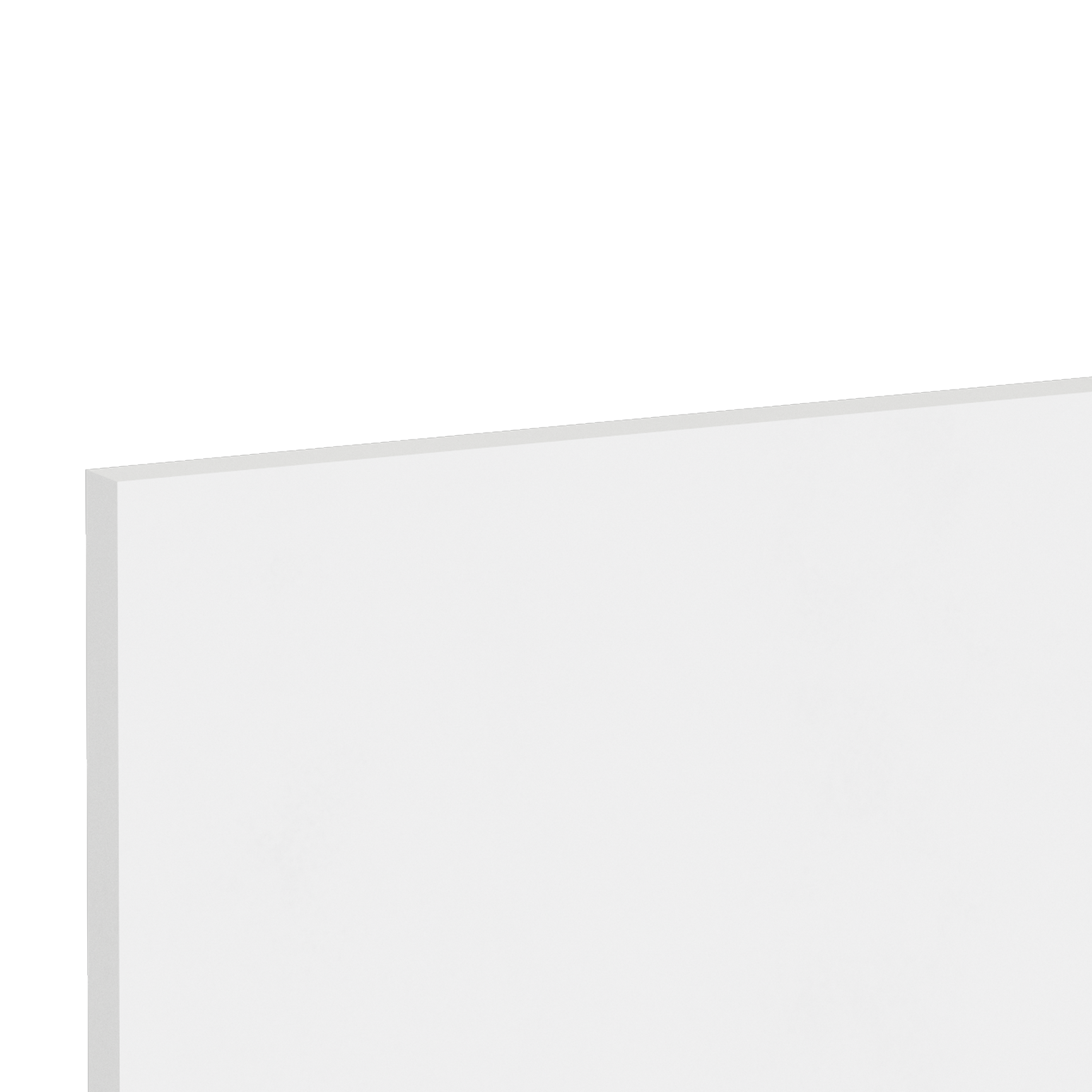 Porta de bater 230,1x40 cm branco Spaceo Evo'M Riga - 3