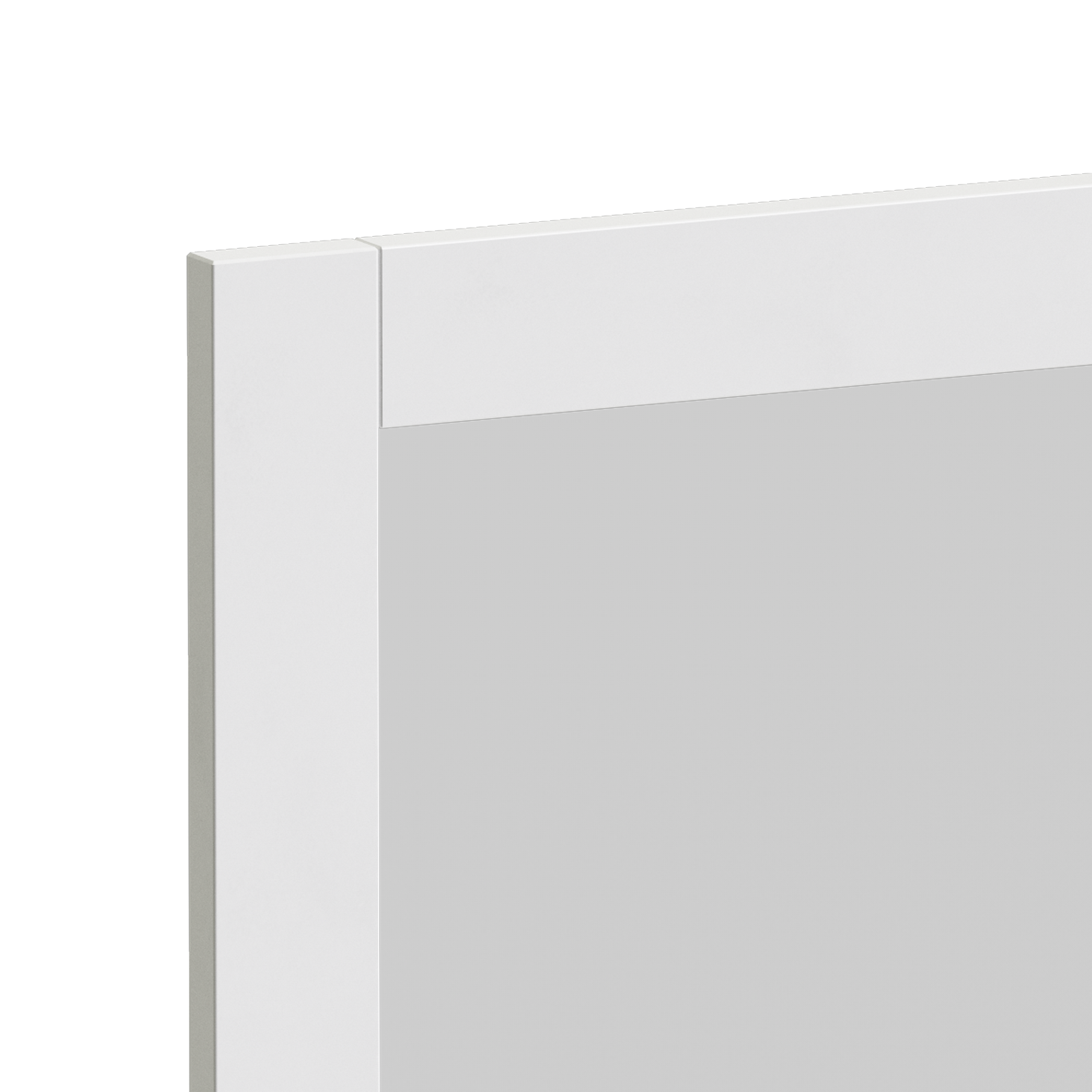 Porte battante SPACEO Evo'M Murano vitrée cadre blanc H.102,4 X L.60 cm - 4