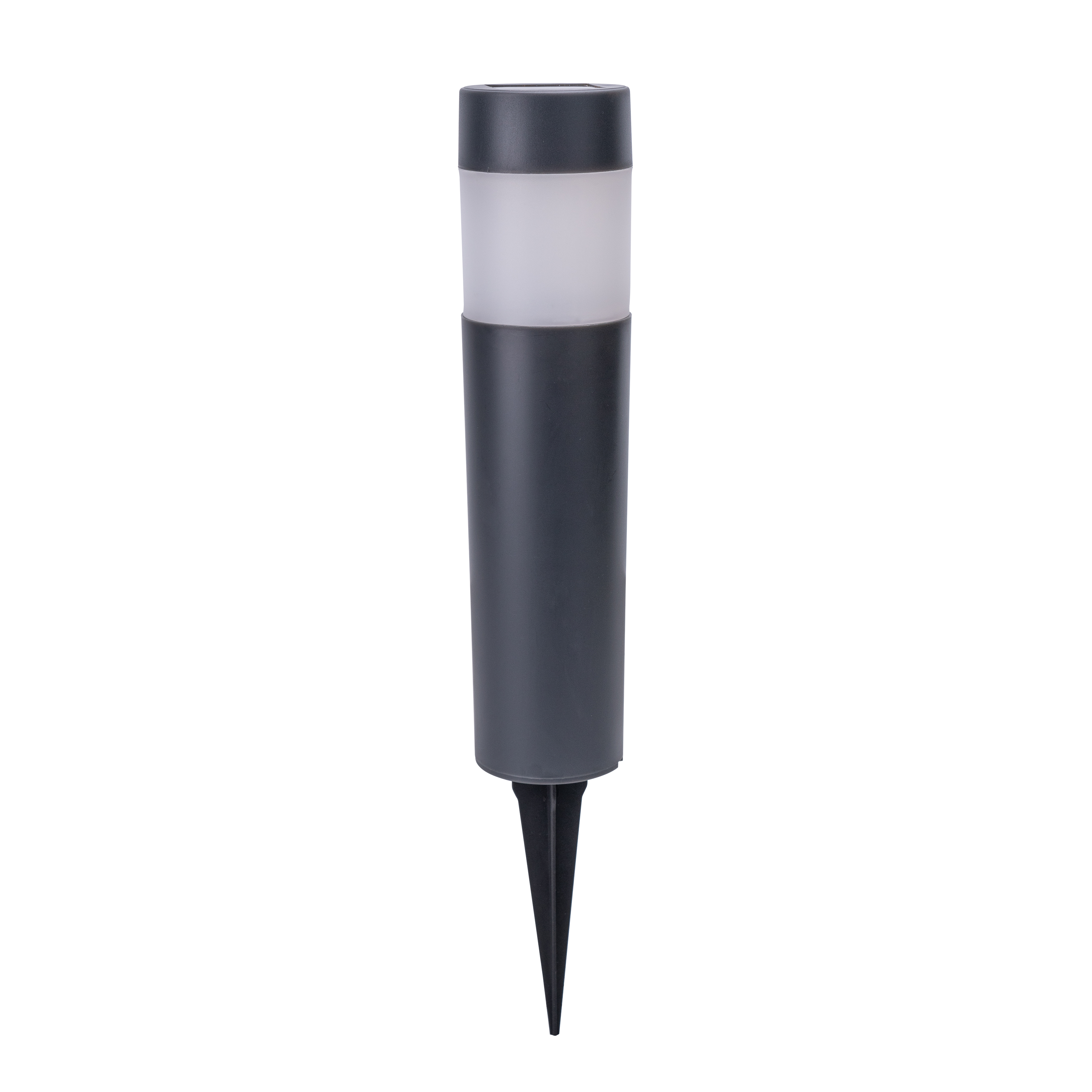 Lot 2 balises solaires à piquer H.39 cm blanc neutre 2 Lumen noir Praia INSPIRE - 5