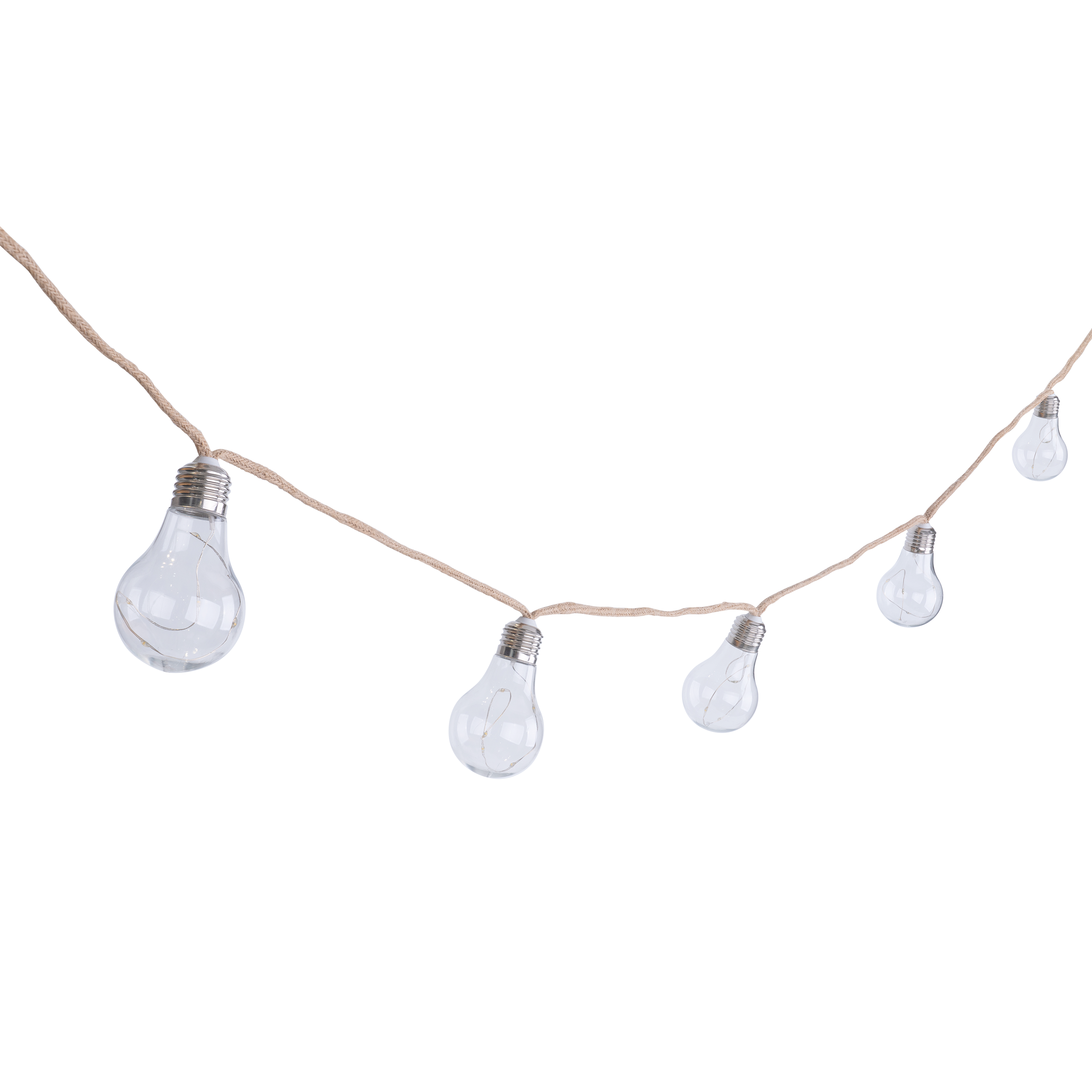 Guirlande solaire 3 mètres 10 ampoules, blanc chaud, Mima INSPIRE - 3