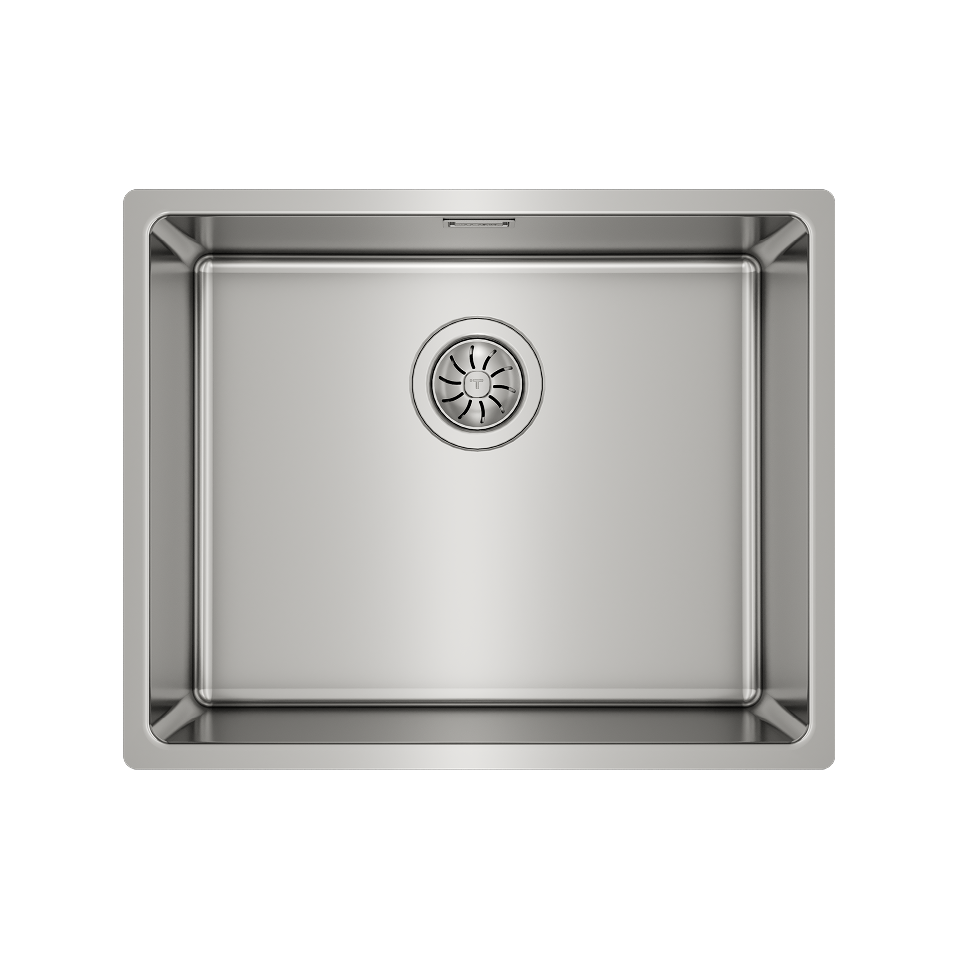 Fregadero 1 seno de acero inox teka 44 x 54 cm