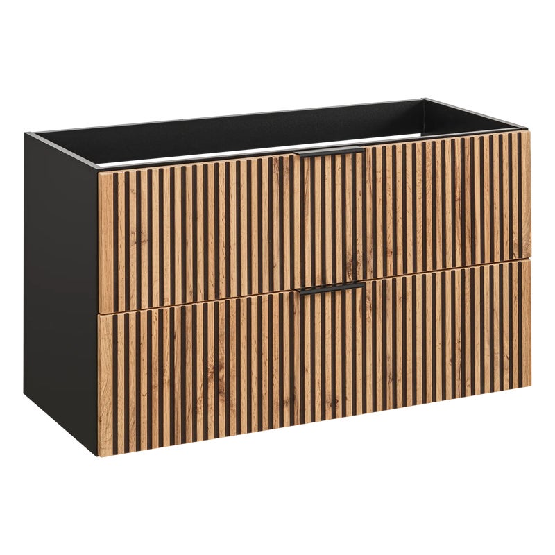 Szafka pod umywalkę Xilo Black Wotan 100 Comad