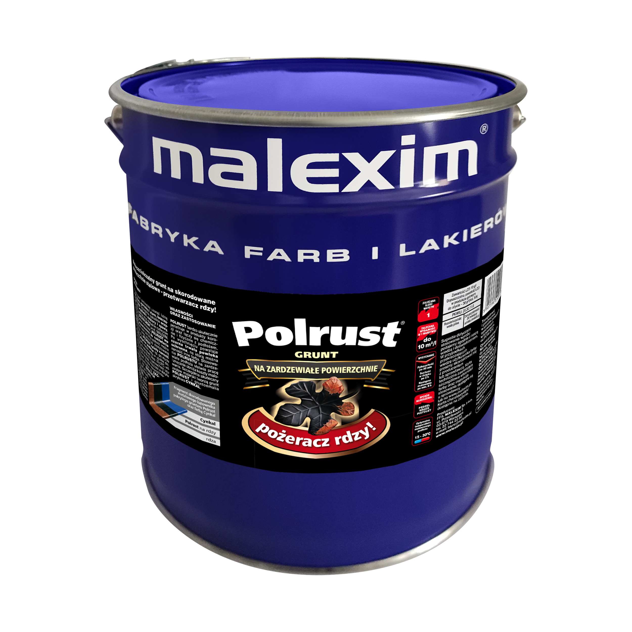 Grunt antykorozyjny Polrust 10 l