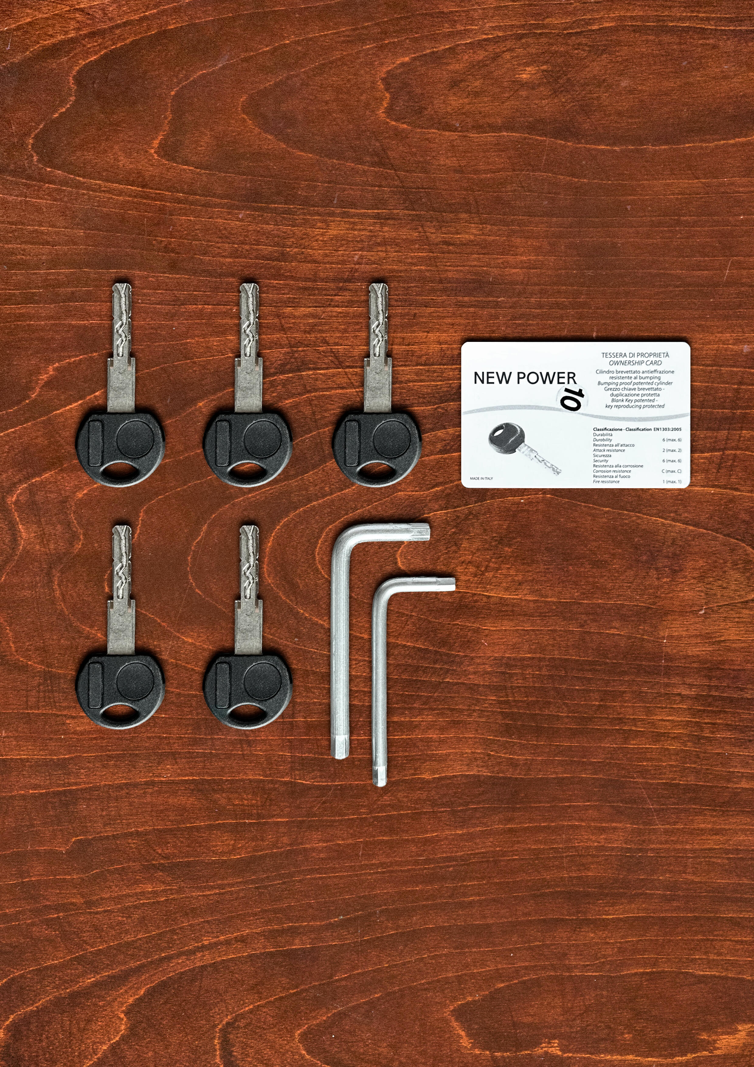 Puerta de entrada acorazada serie Omega dos cuadros roble / interior Lucerna fresada blanco apertura izquierda 204x84cm - 21