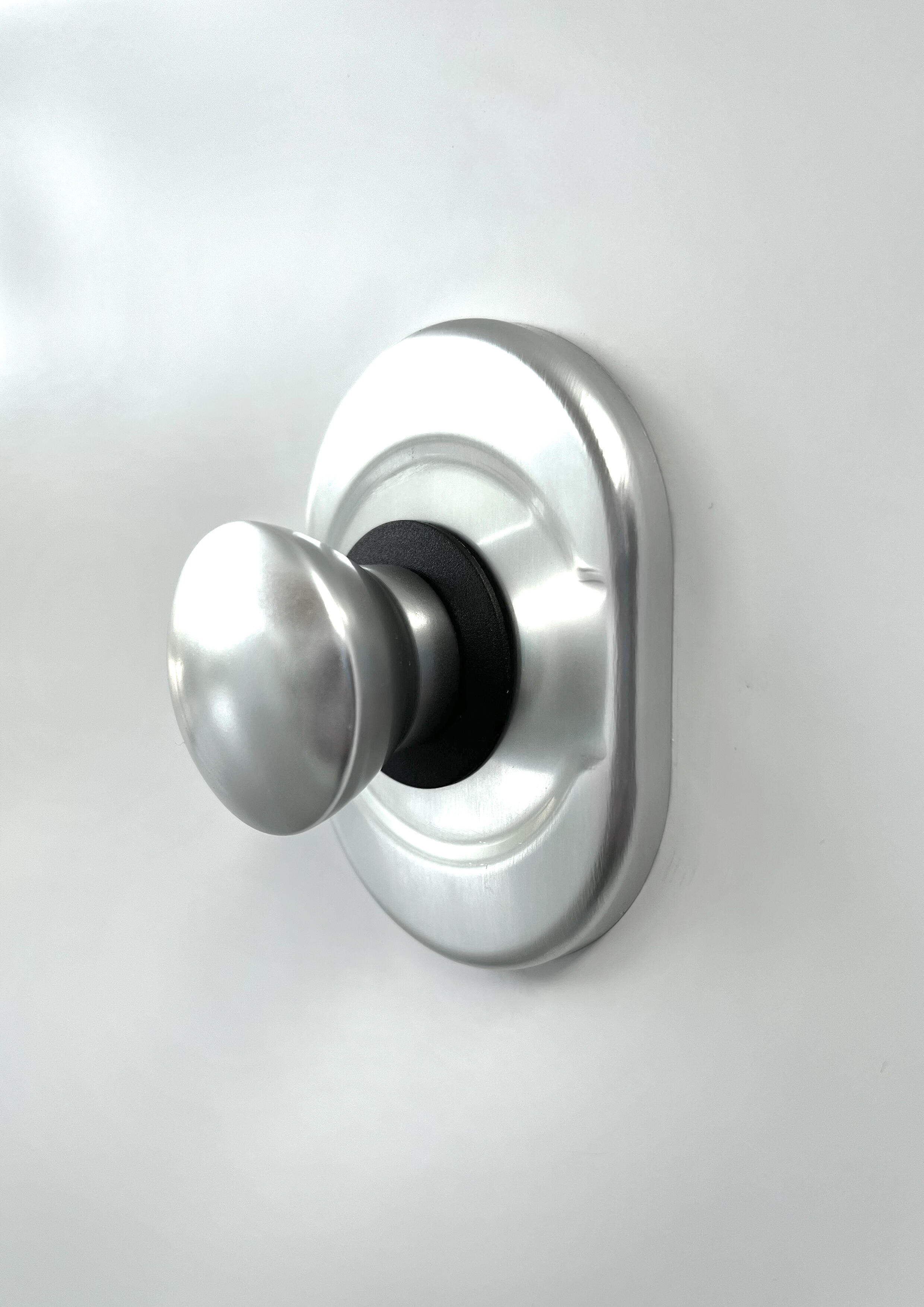 Puerta de entrada acorazada serie Omega dos cuadros roble / interior Lucerna fresada blanco apertura izquierda 204x84cm - 11