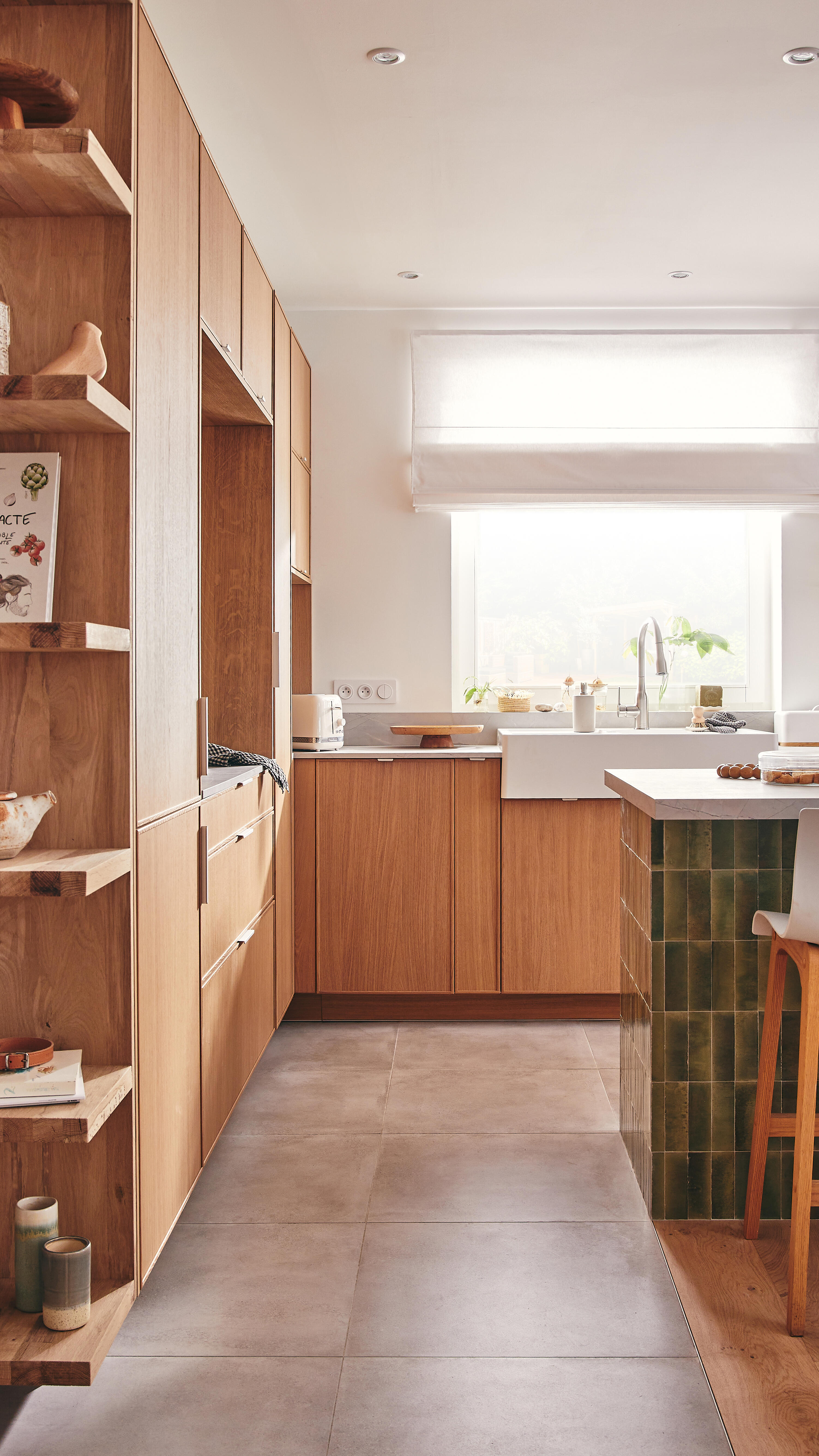 Porta de cozinha Delinia Malmo 45x77 cm carvalho - 10