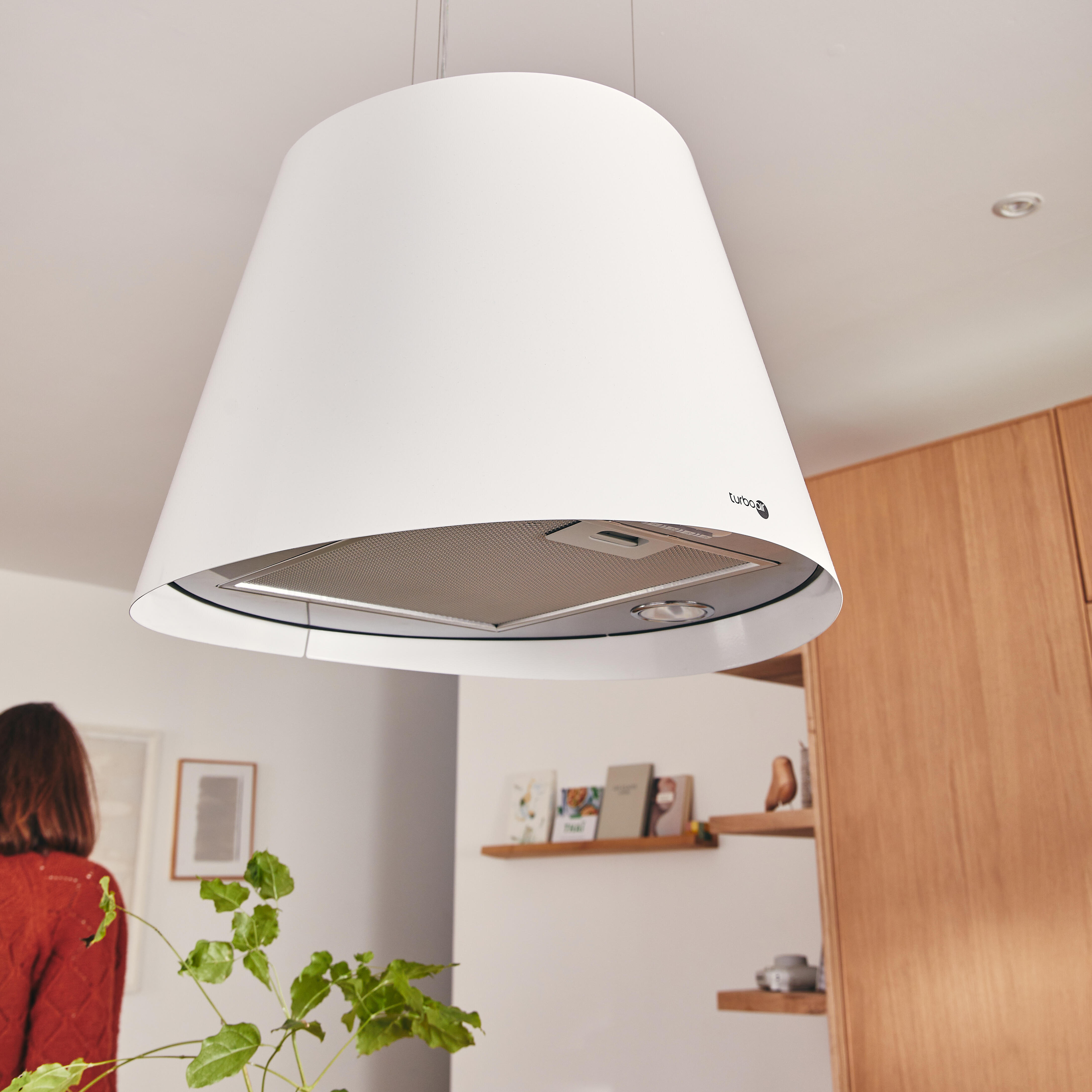 Hotte îlot L.50 cm ELICA TURBOAIR GIOIA WH/F/50 Blanc - 4