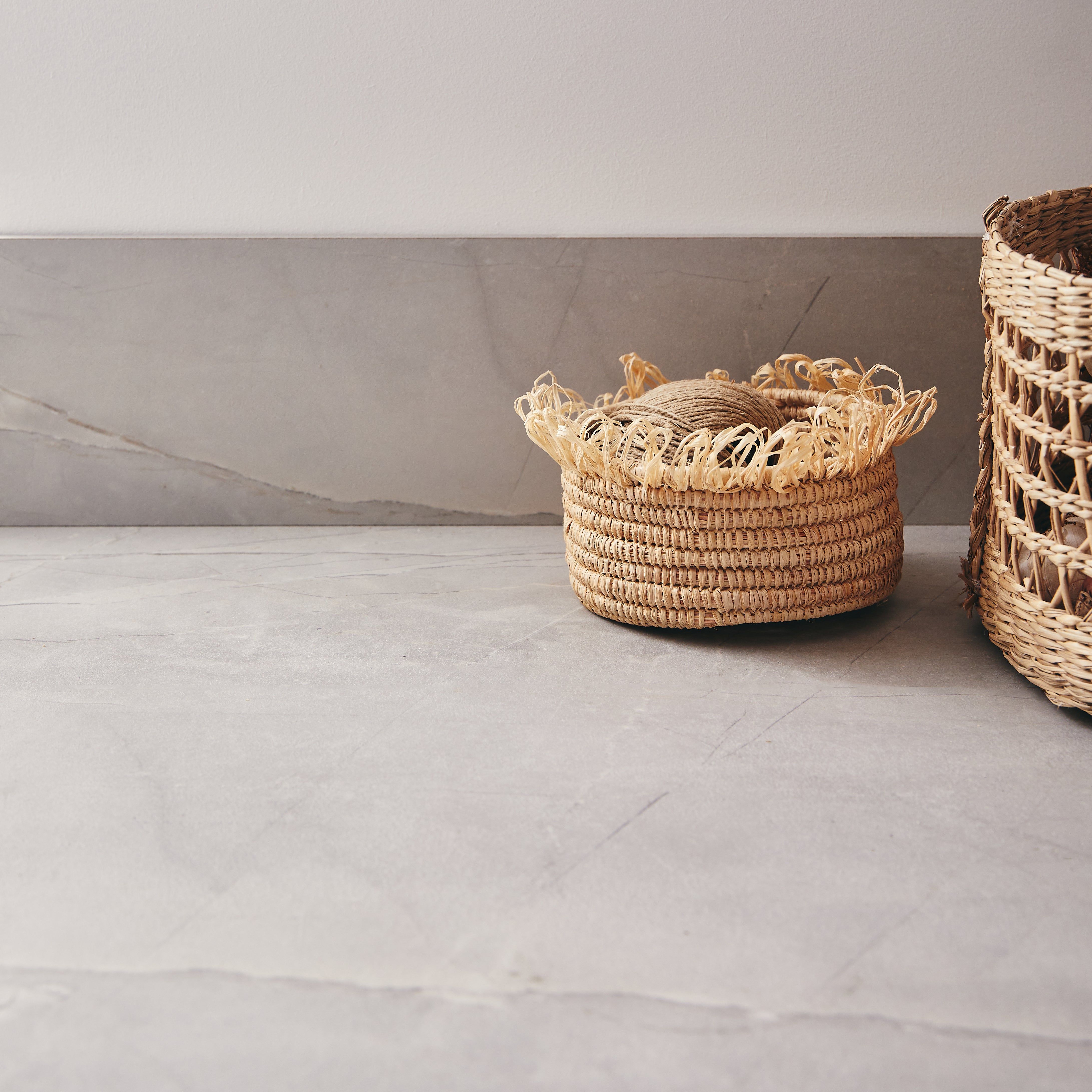 Crédence stratifié réversible Onyx clair/Onyx foncé H.64cm - 2